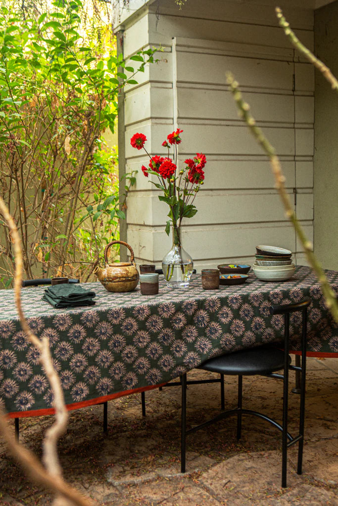 Blooming Flower Tablecloth