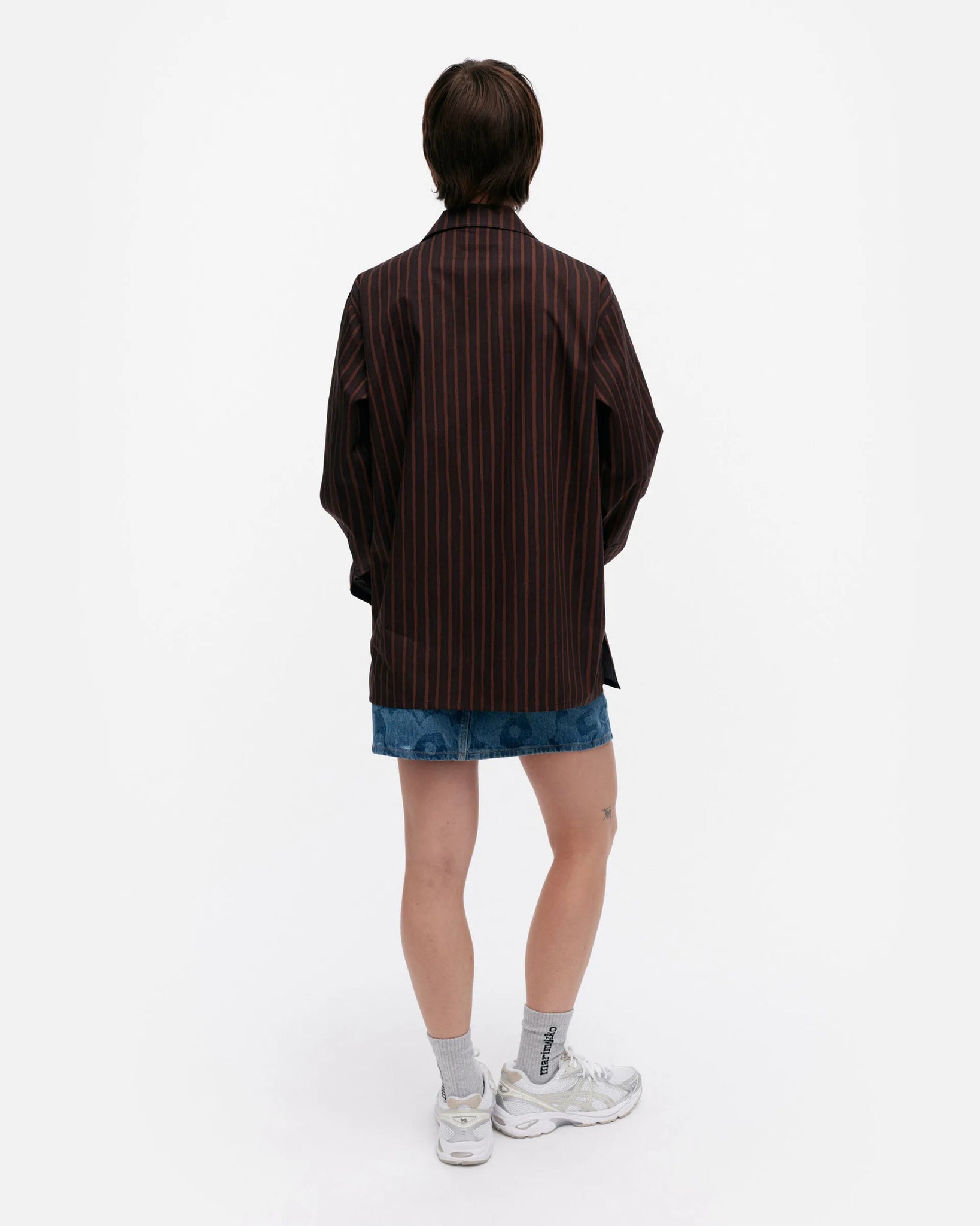 Jokapoika Shirt- Black + Brown