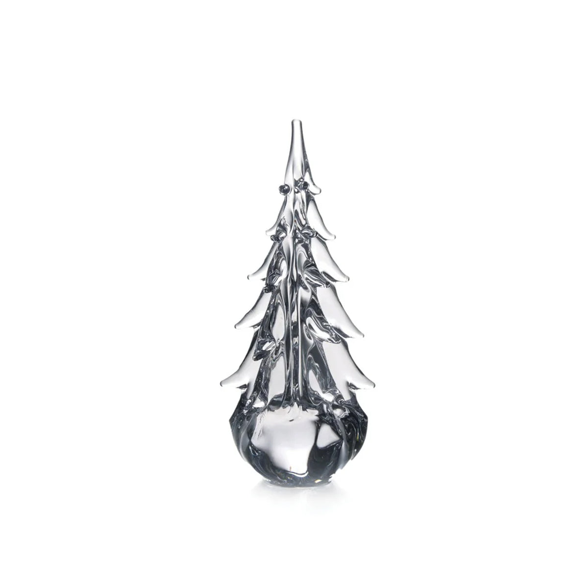 Five Sided Evergreen Glass Tree