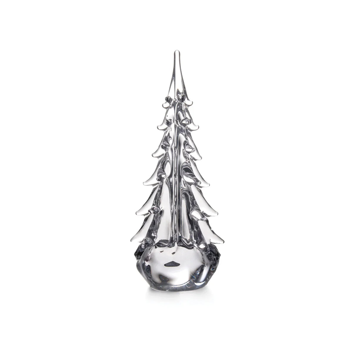 Five Sided Evergreen Glass Tree