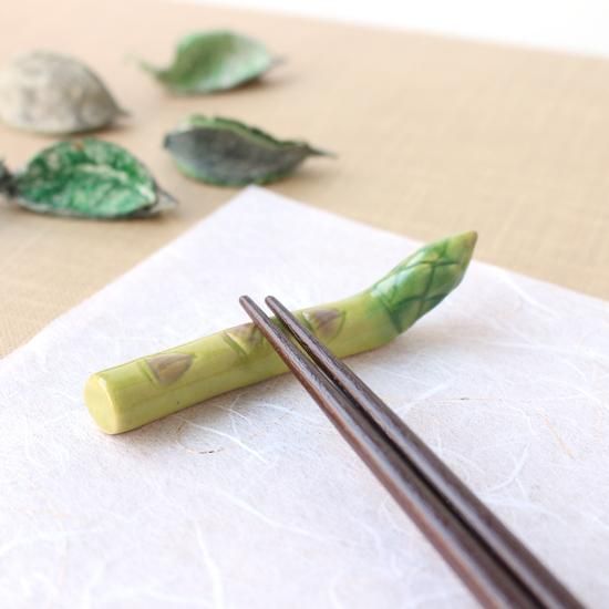 Chopstick Rest, Asparagus