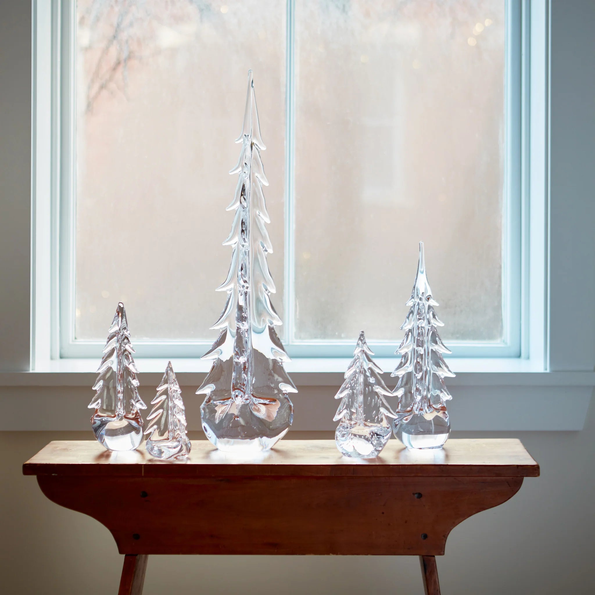 Vermont Evergreen Glass Tree