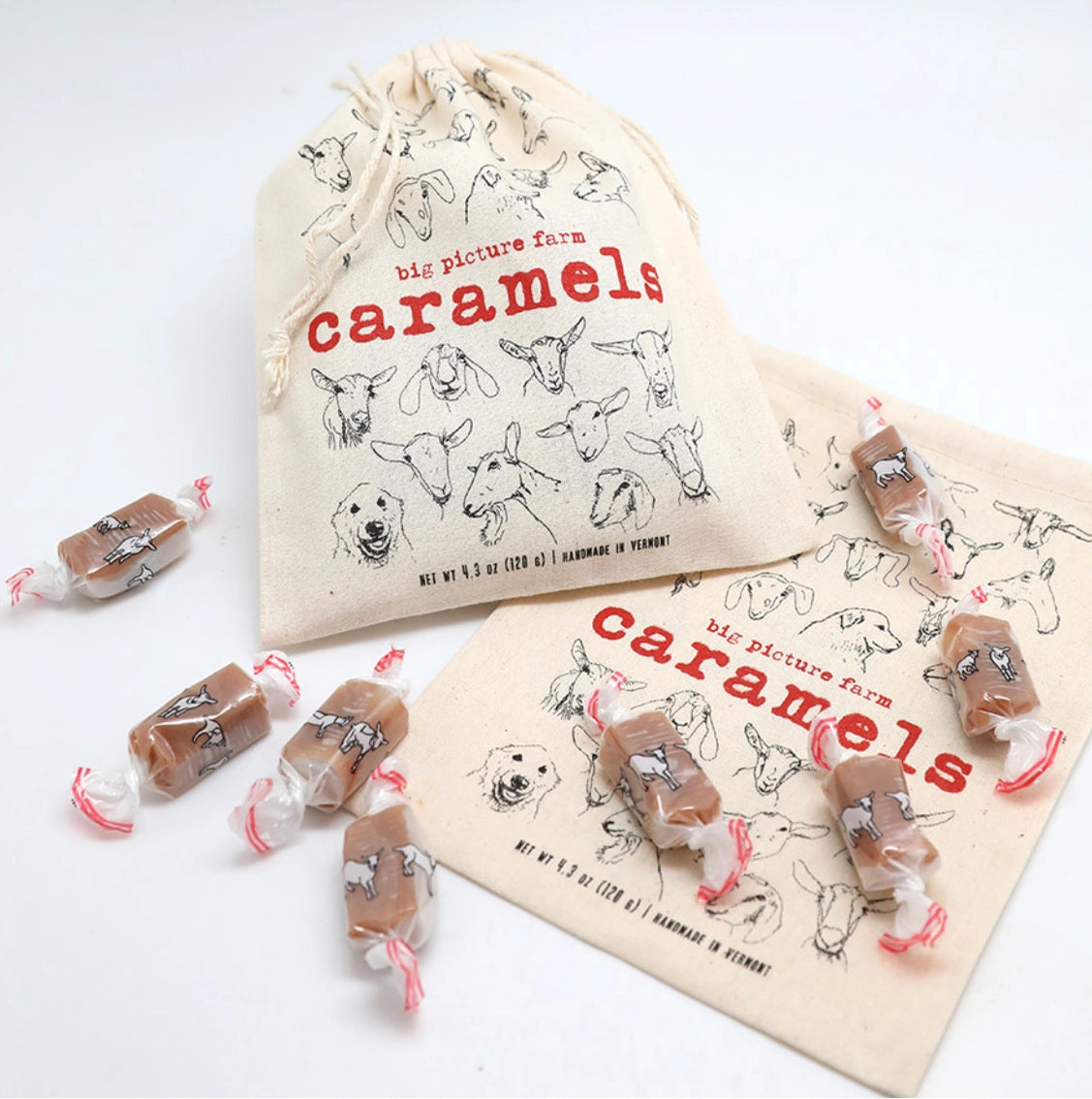 Vermont Goat Milk Caramels Satchel