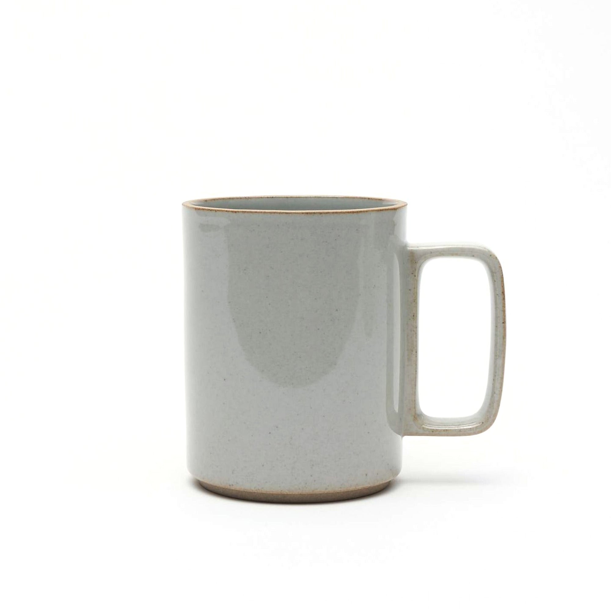 Gloss Gray Porcelain Ceramic Mug