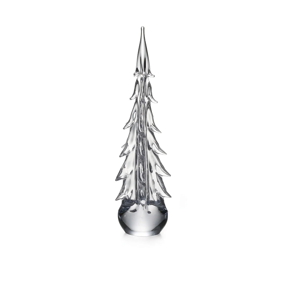 Five Sided Evergreen Glass Tree