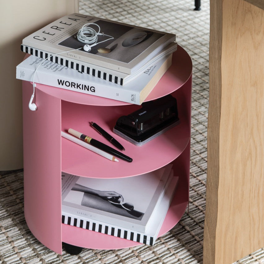 Hide Side Table