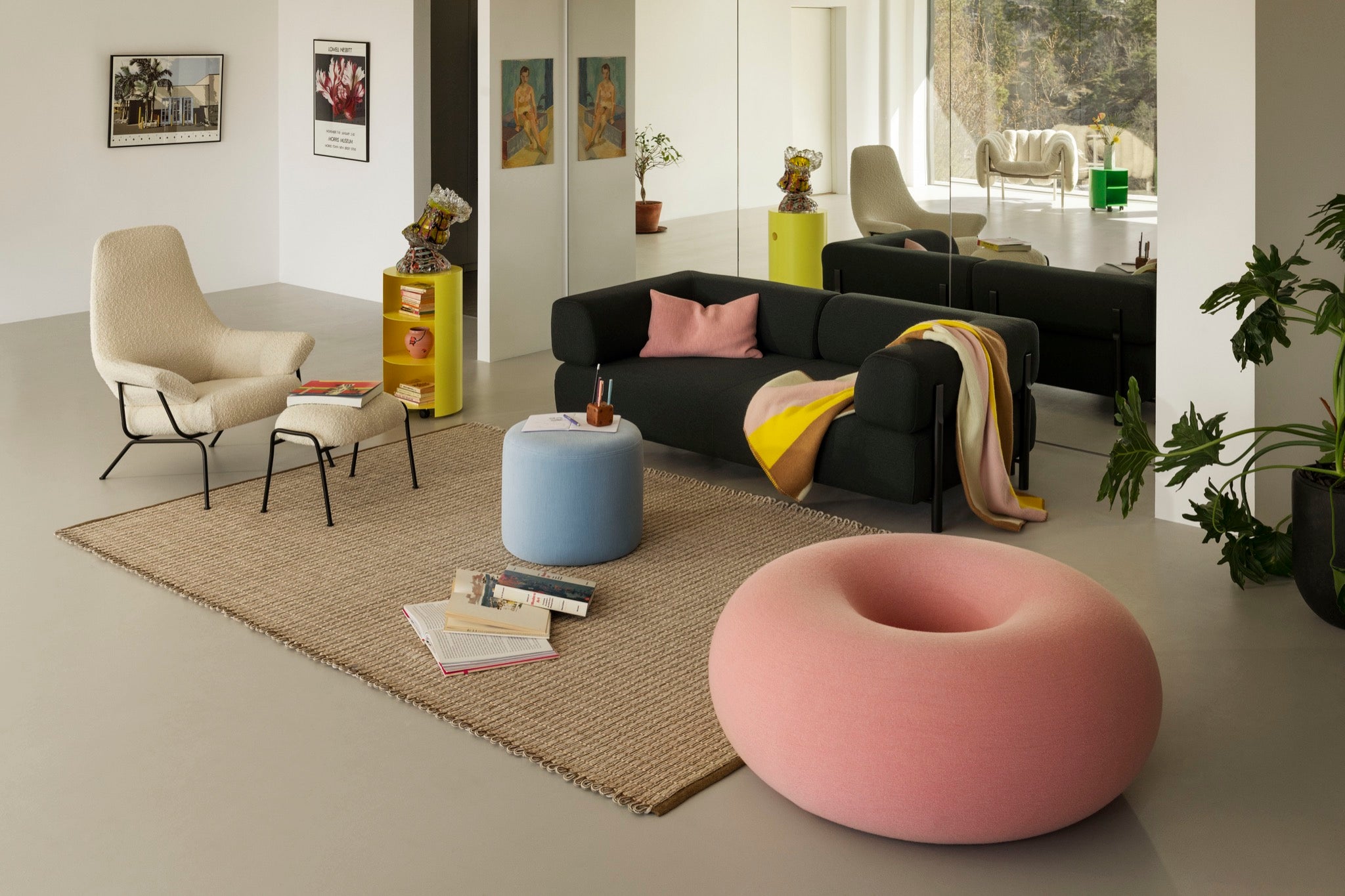 Palo Sofa, Two-Seater with Armrests