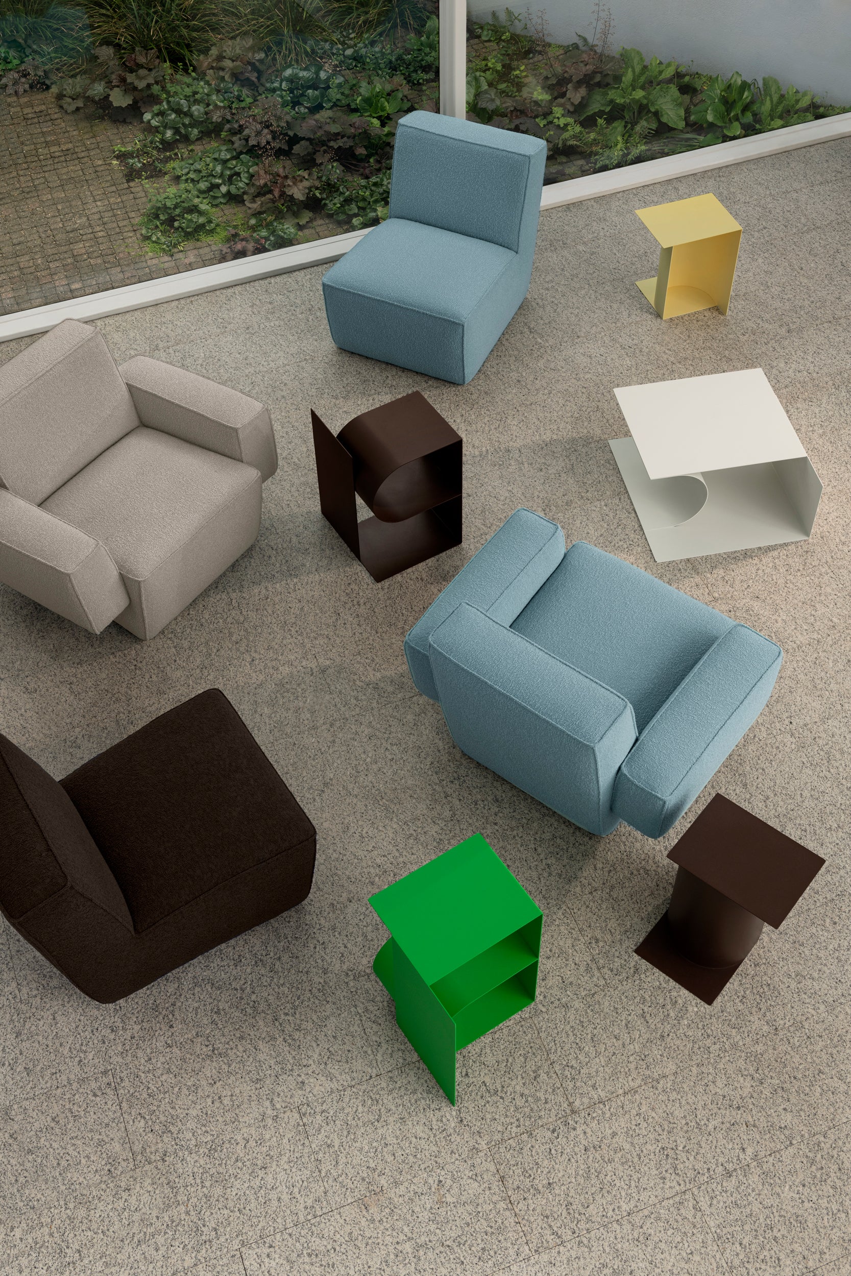Glyph Side Table, Alpha