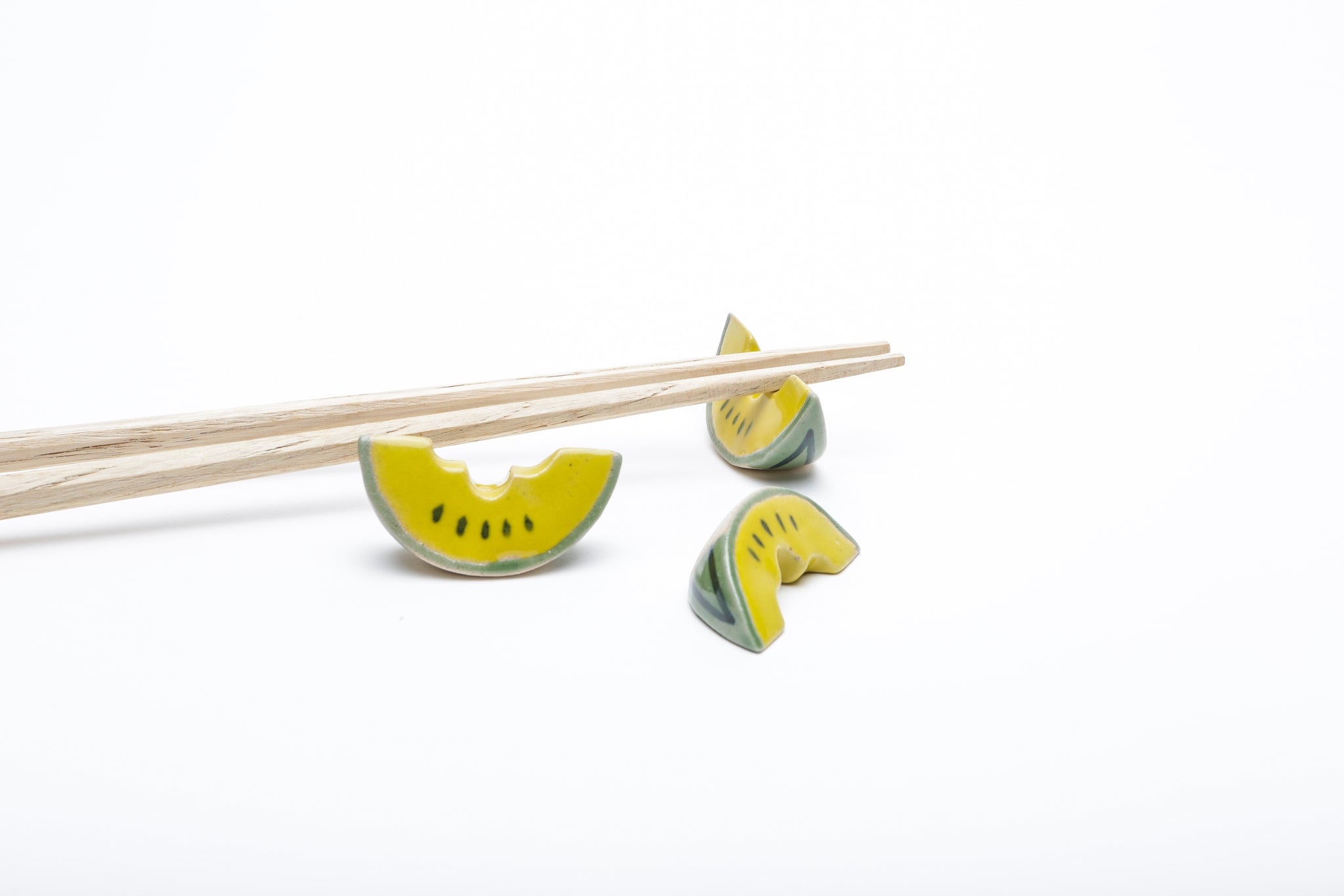 Melon Chopstick Rest