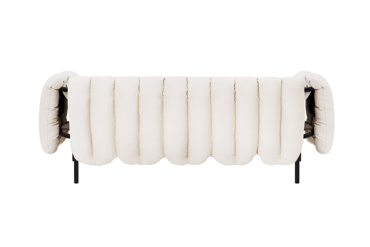 Puffy Sofa, Black Grey