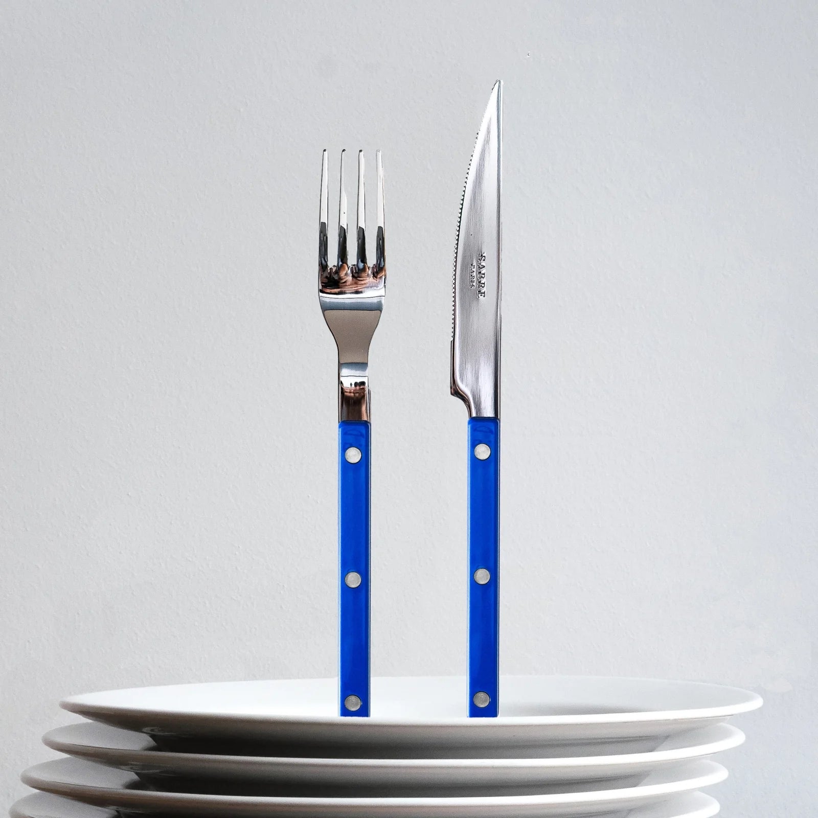 Bistrot Flatware, Lapis Blue, 4pc