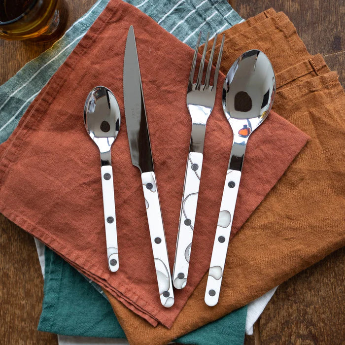 Bistrot Flatware, Ivory Dune, 4pc