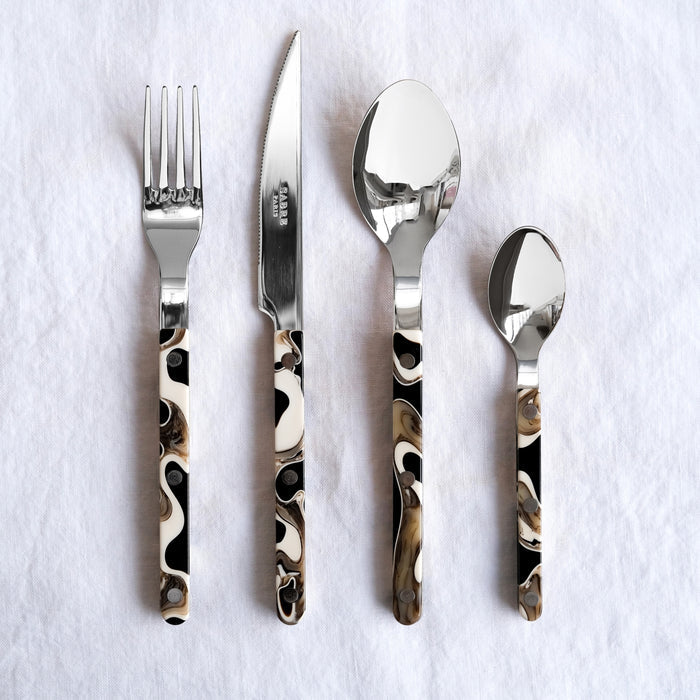 Bistrot Flatware, Black Dune, 4pc