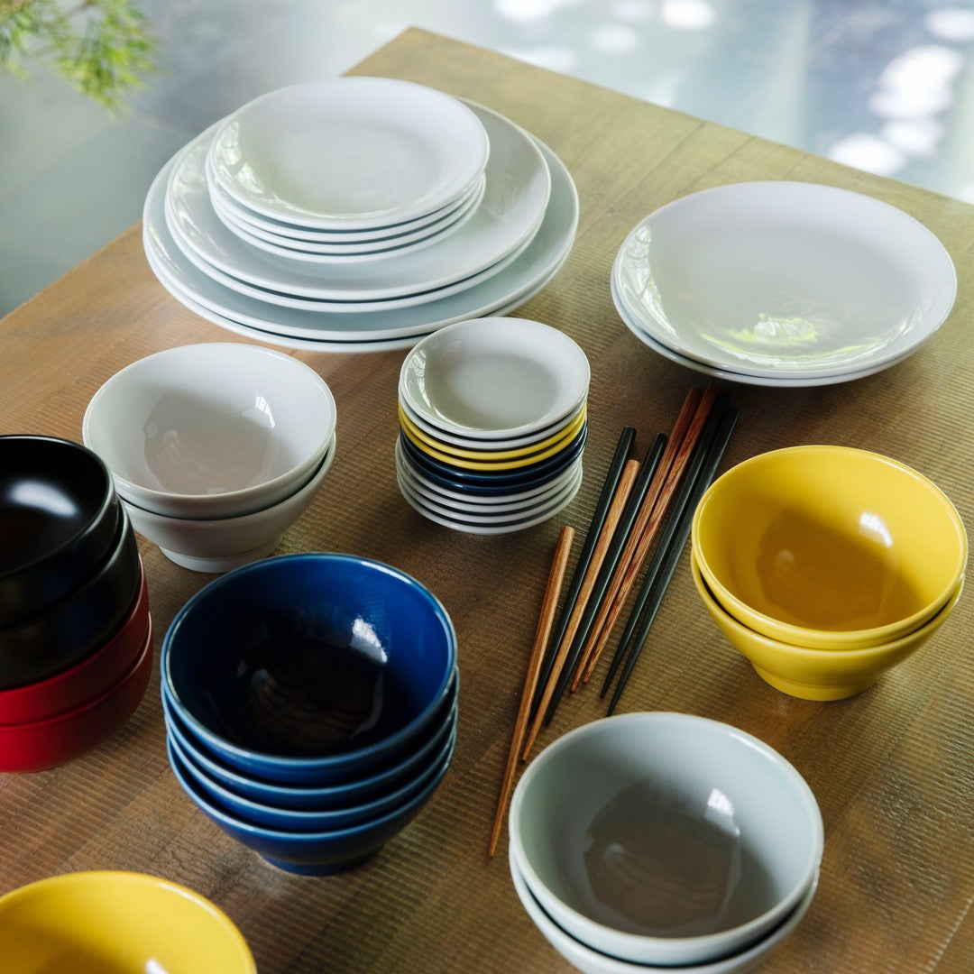 Ceramic Noodle Bowl, Cobalt Blue