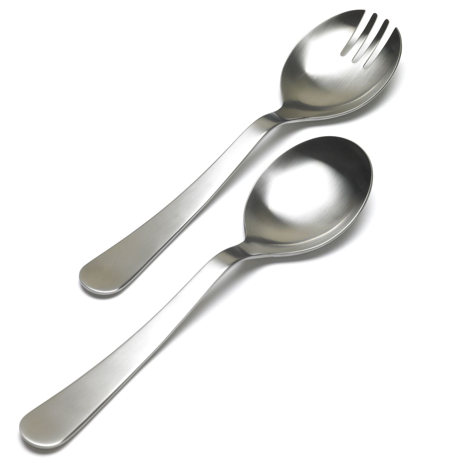 Chelsea Salad Servers, Stainless Steel
