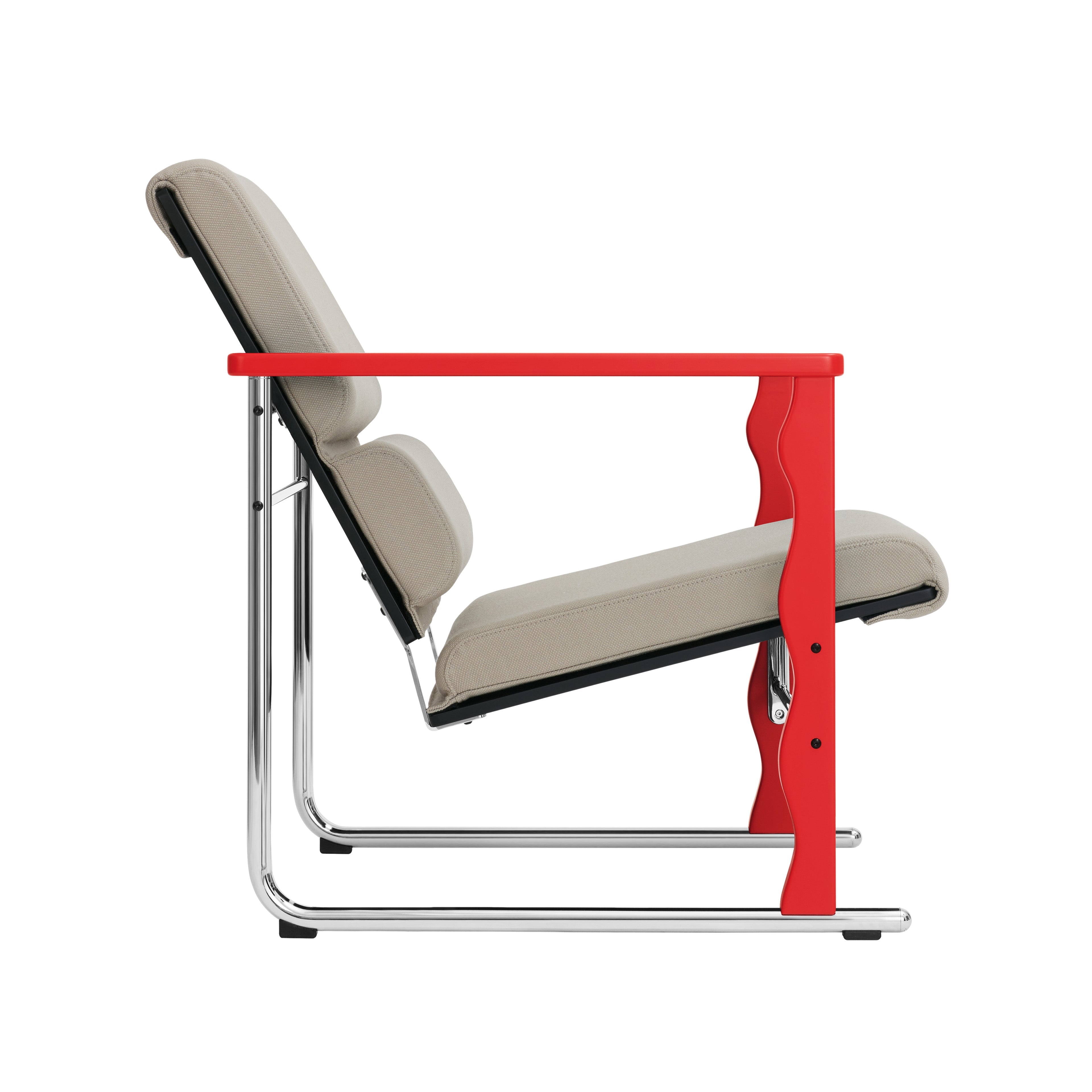 Experiment Lounge Chair, Red