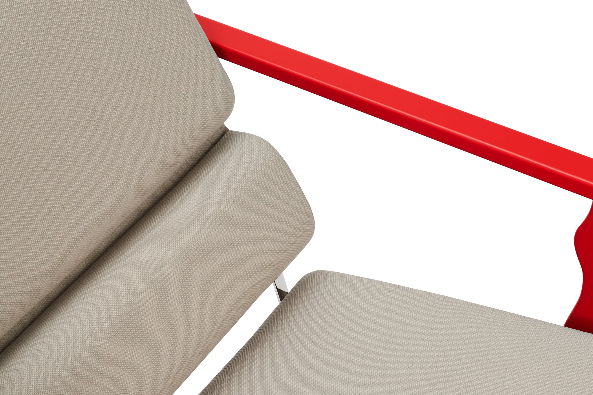 Experiment Lounge Chair, Red