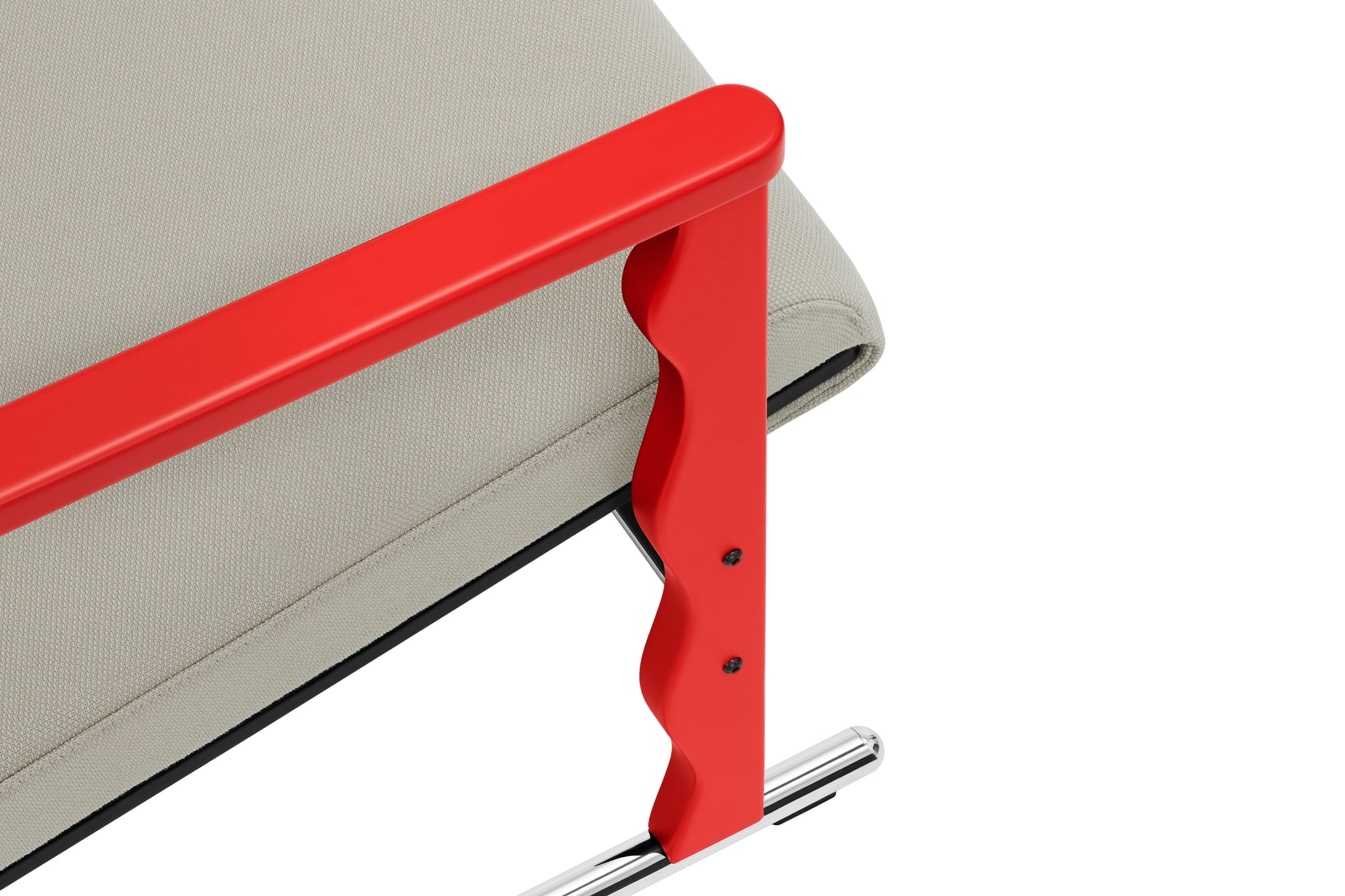 Experiment Lounge Chair, Red