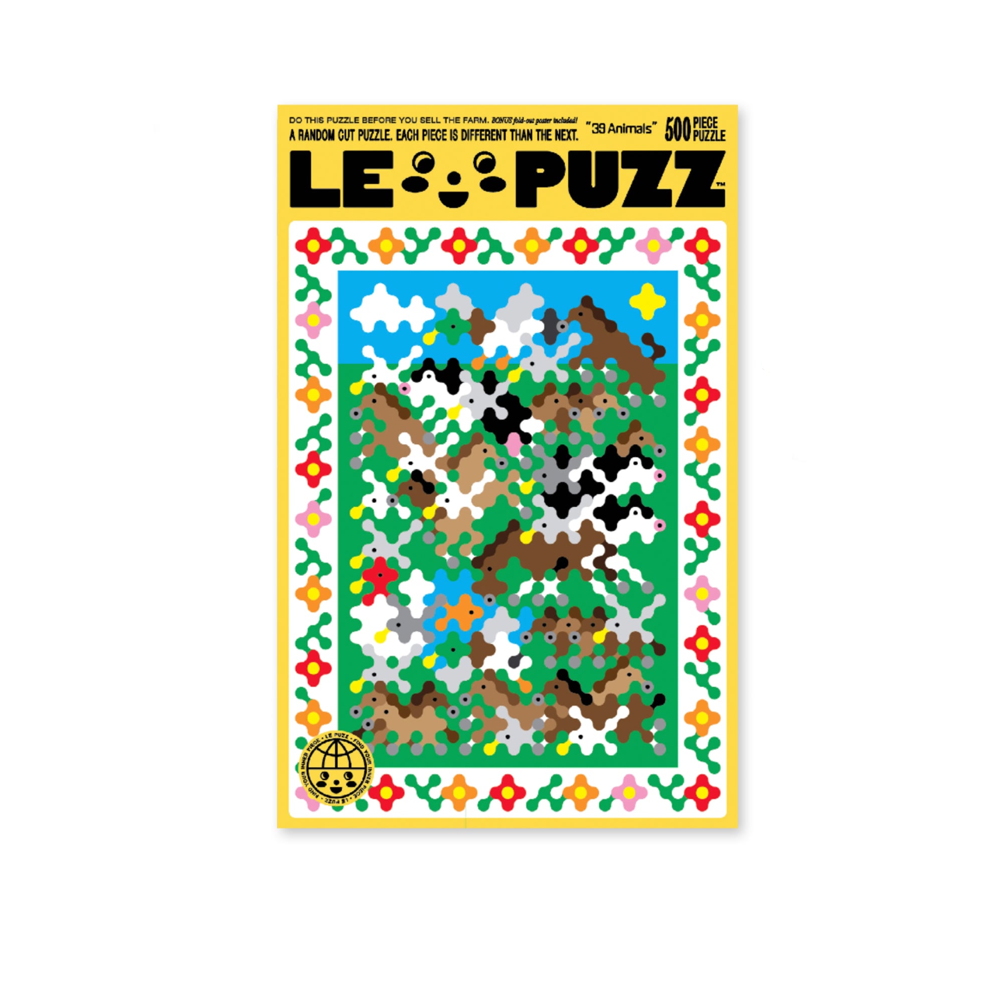 39 Animals, 500 pieces