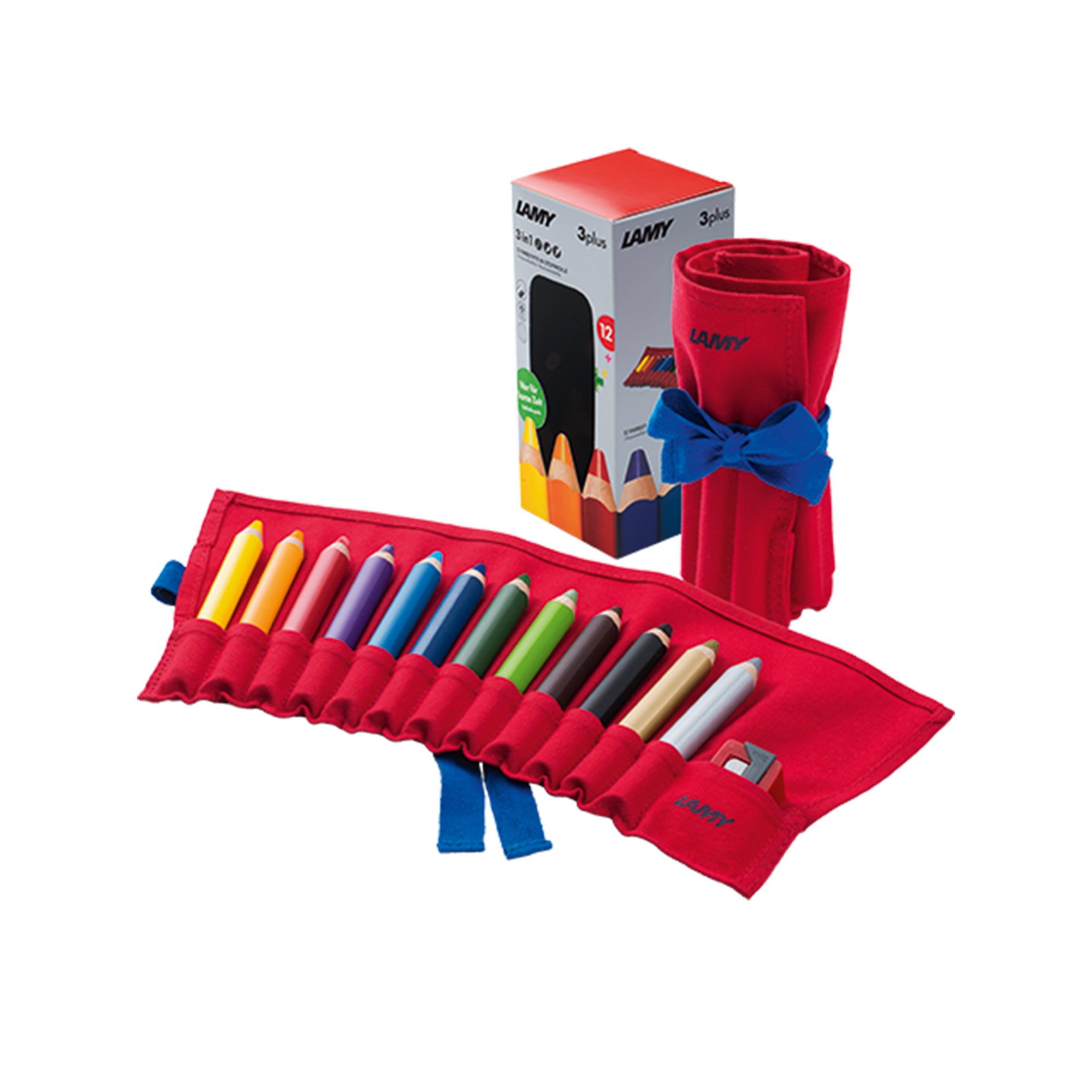 3Plus Color Pencils Cloth Roll