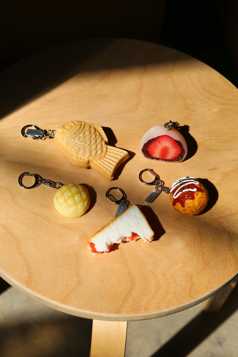 Japanese Faux Food Keychains
