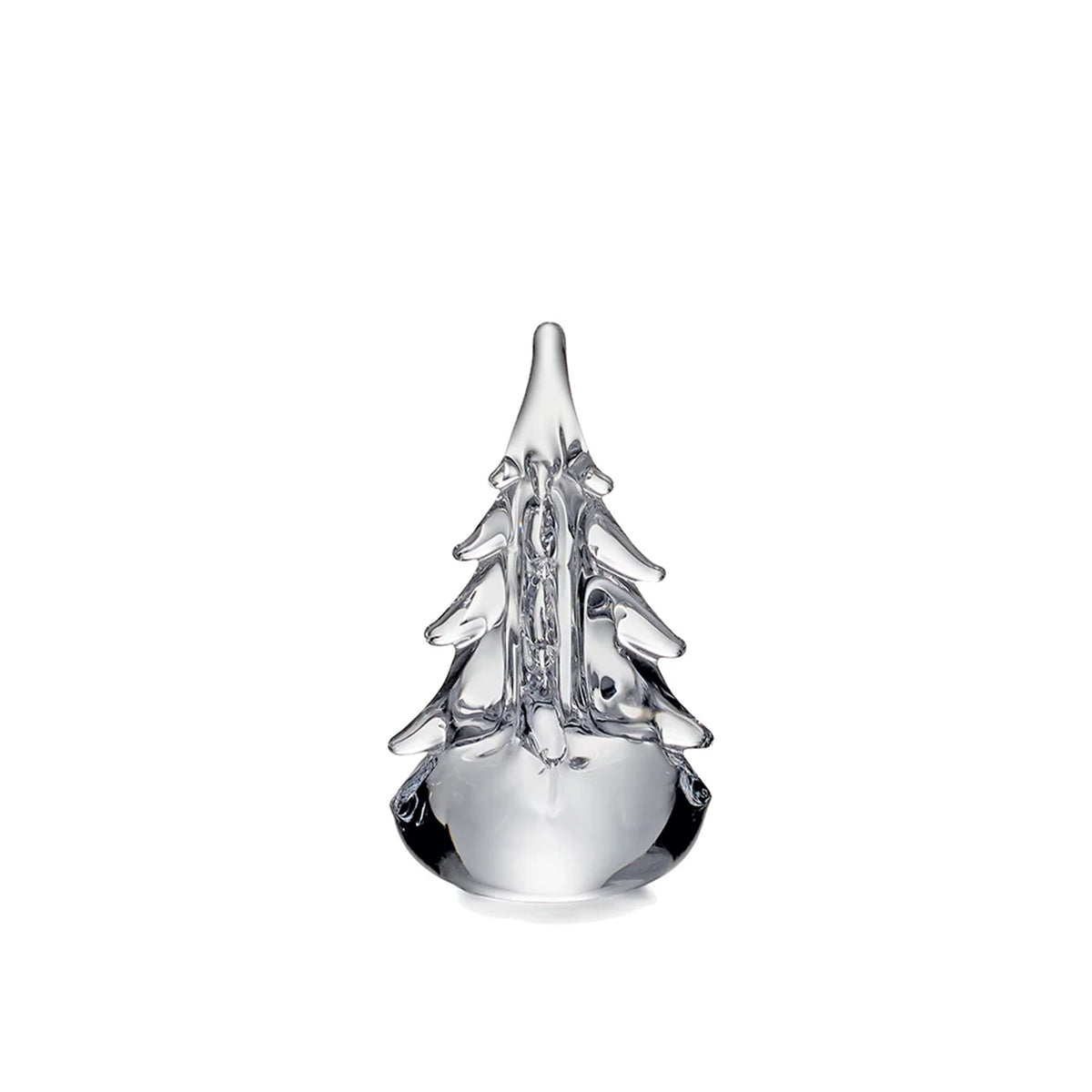 Five Sided Evergreen Glass Tree