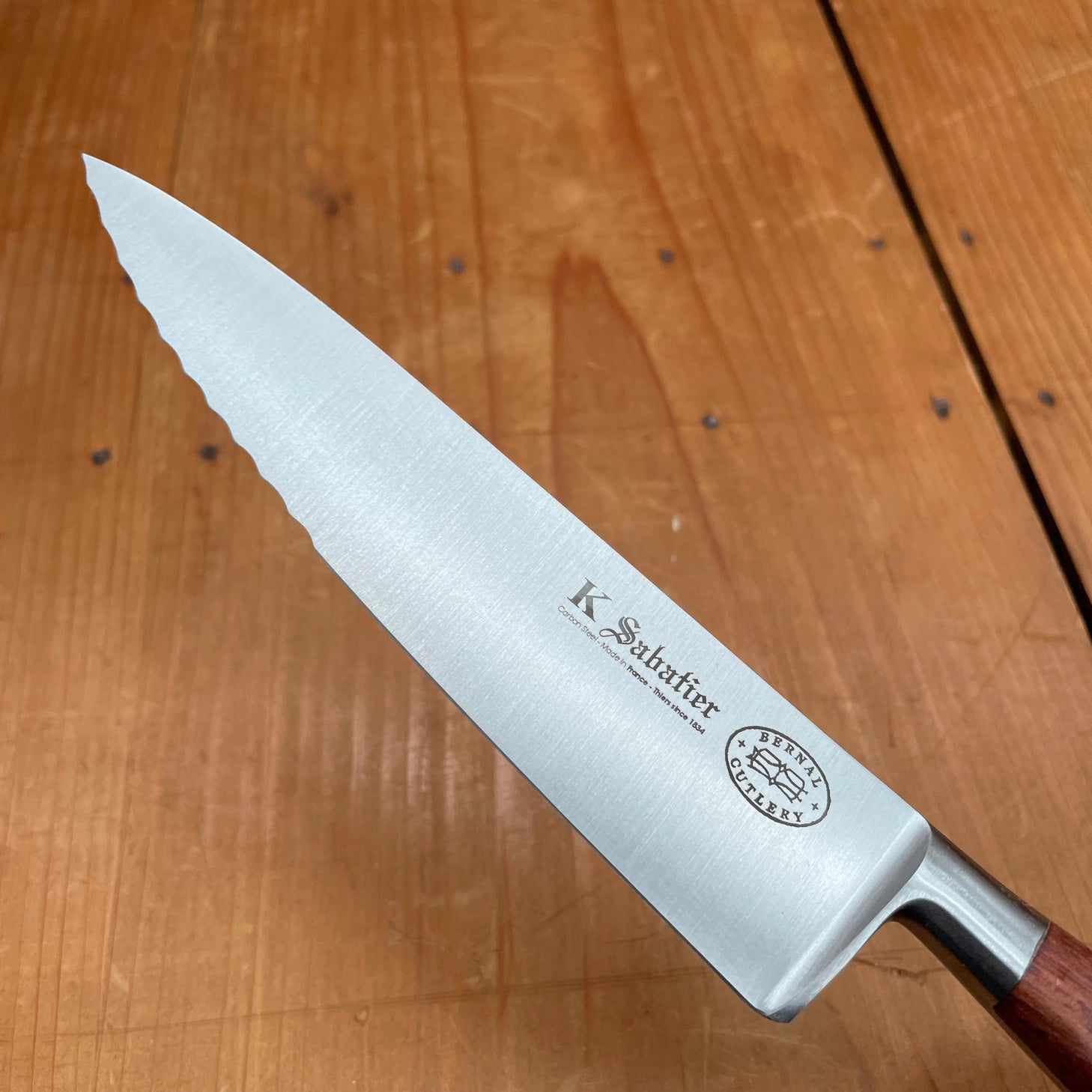 K Sabatier x Bernal Cutlery 6" Chef Knife with Serrated Tip