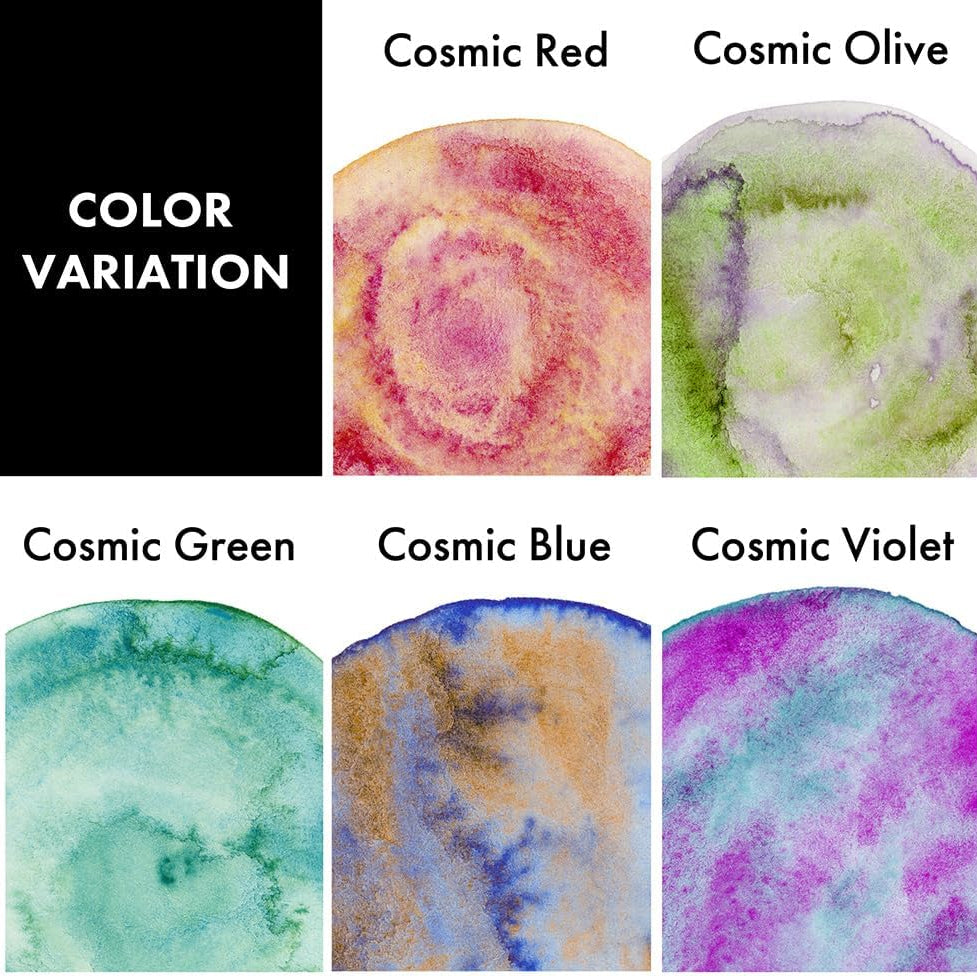 Gansai Tambi Granulating Colors 2, 5-Color Set