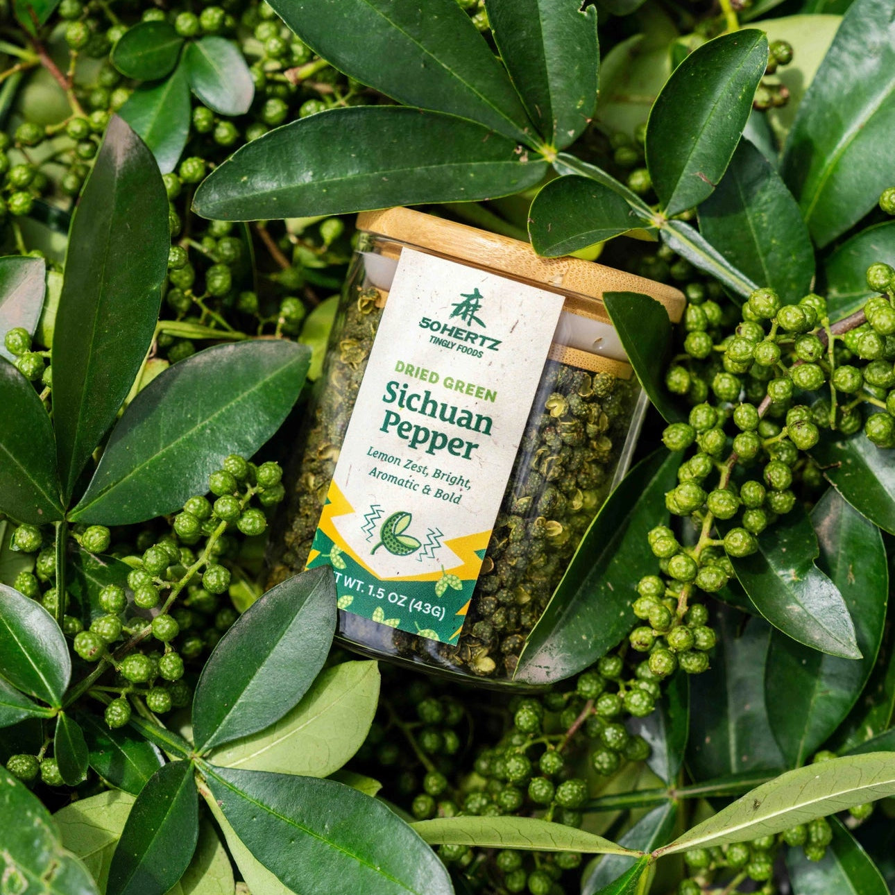 Dried Green Sichuan Pepper