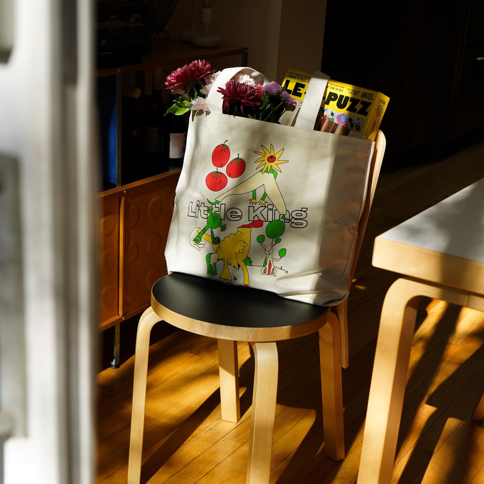 Sakari x Little King Jumbo Tote Bag
