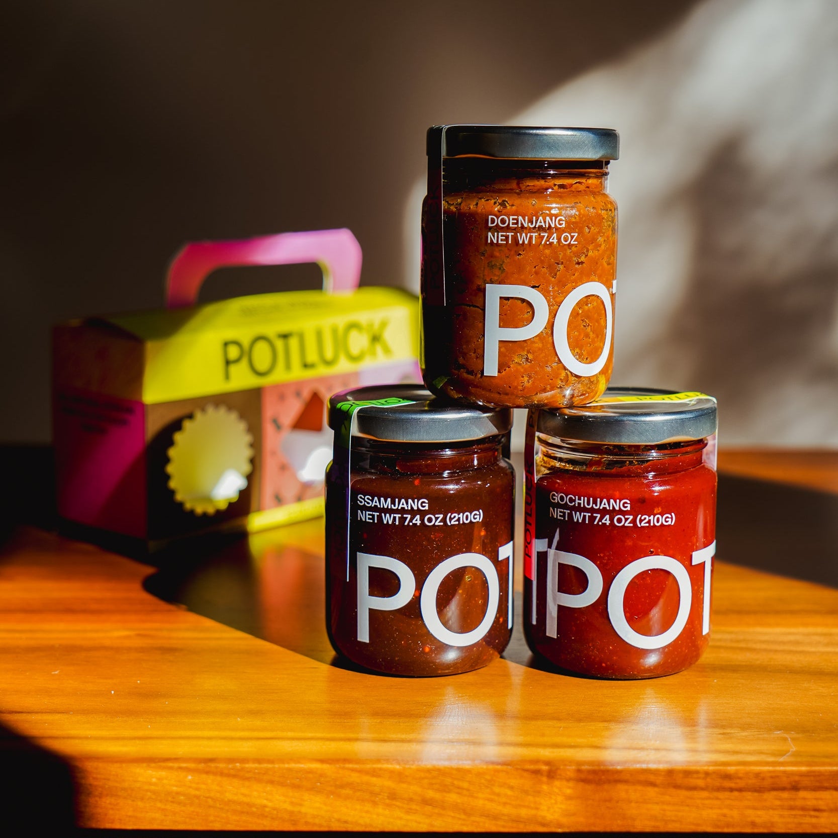Jang Trio - Gochujang, Ssamjang, Doenjang