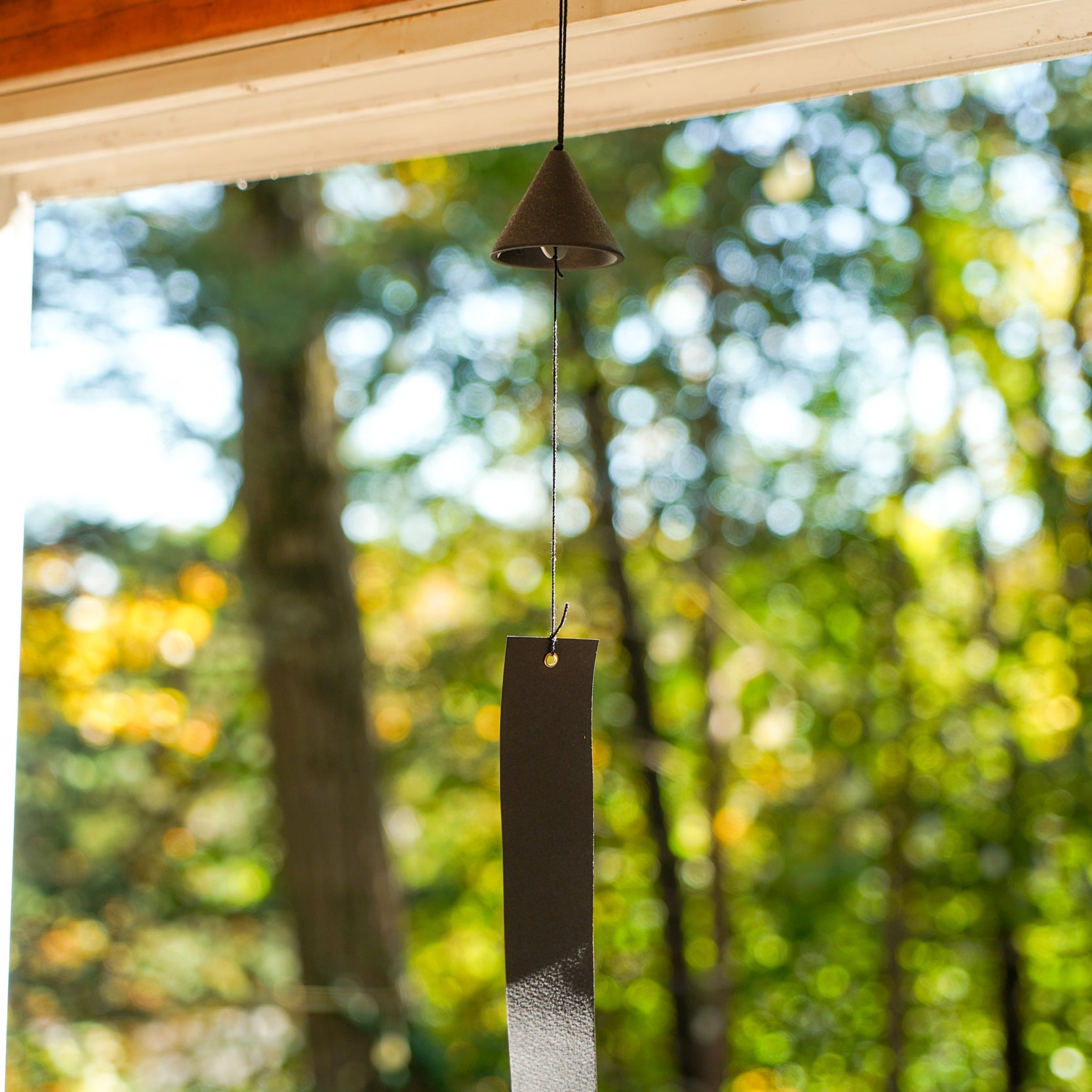 Cast Iron Wind Chime, Black