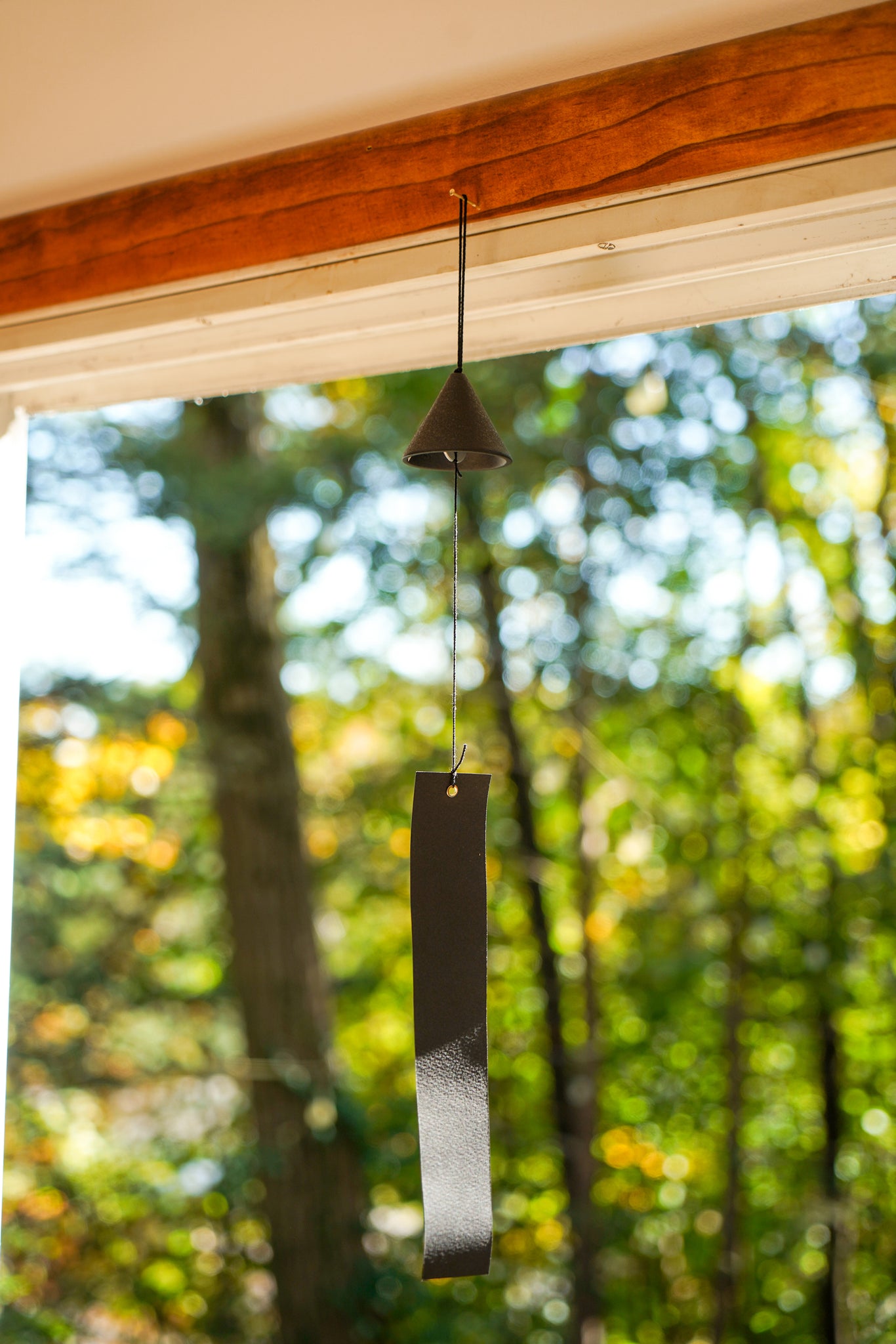 Cast Iron Wind Chime, Black