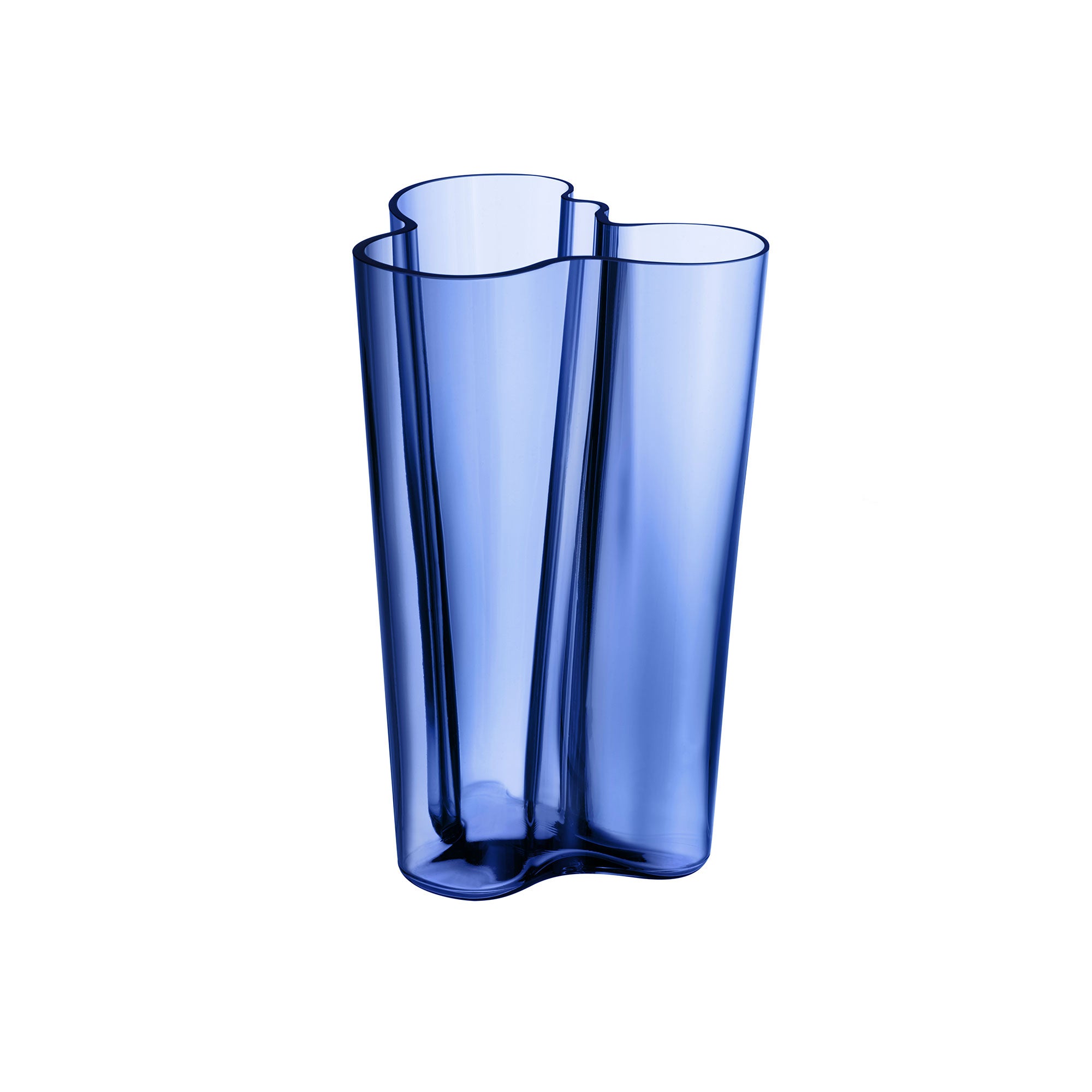 Aalto Vase, 9.88", Ultramarine Blue