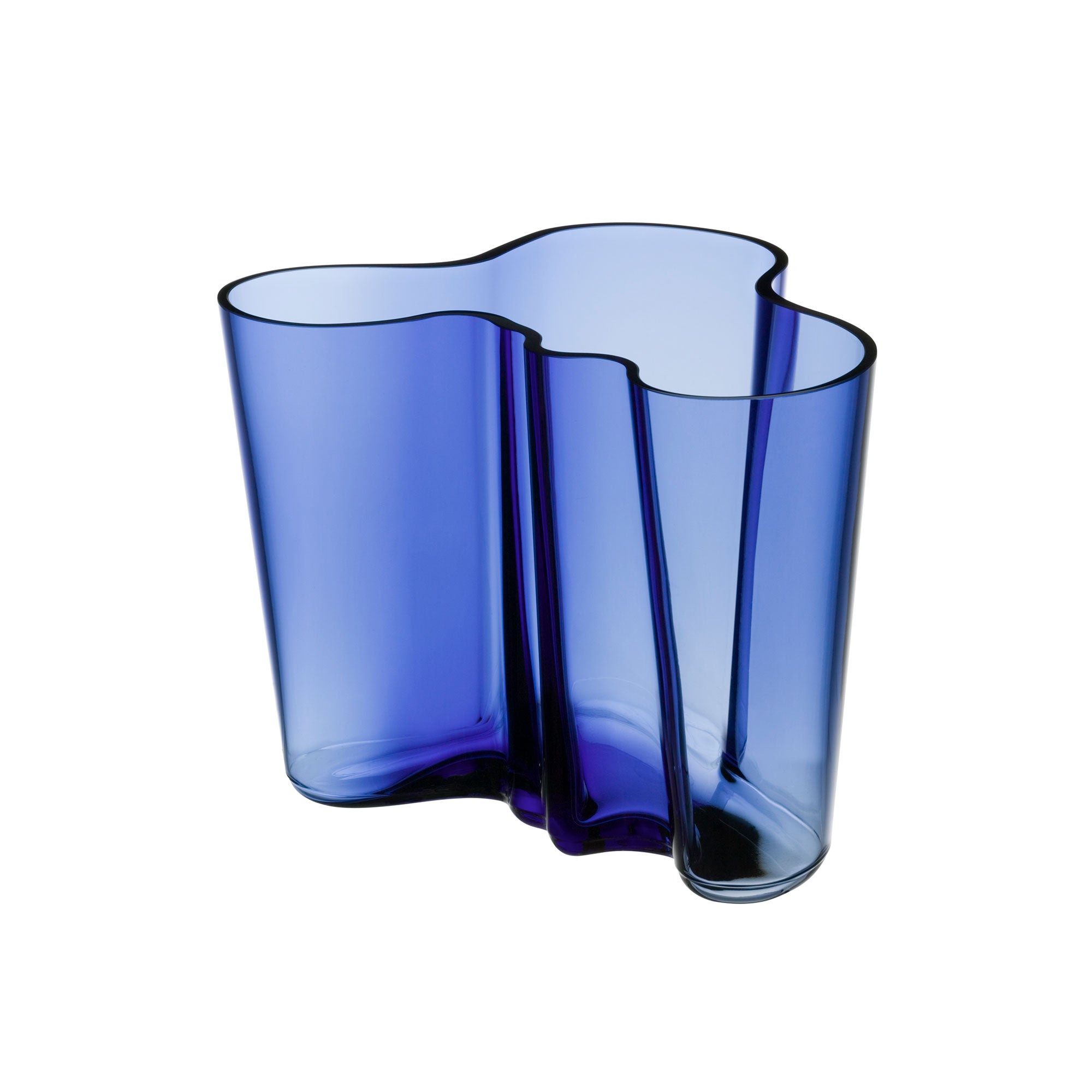 Aalto Vase, 6.25", Ultramarine Blue