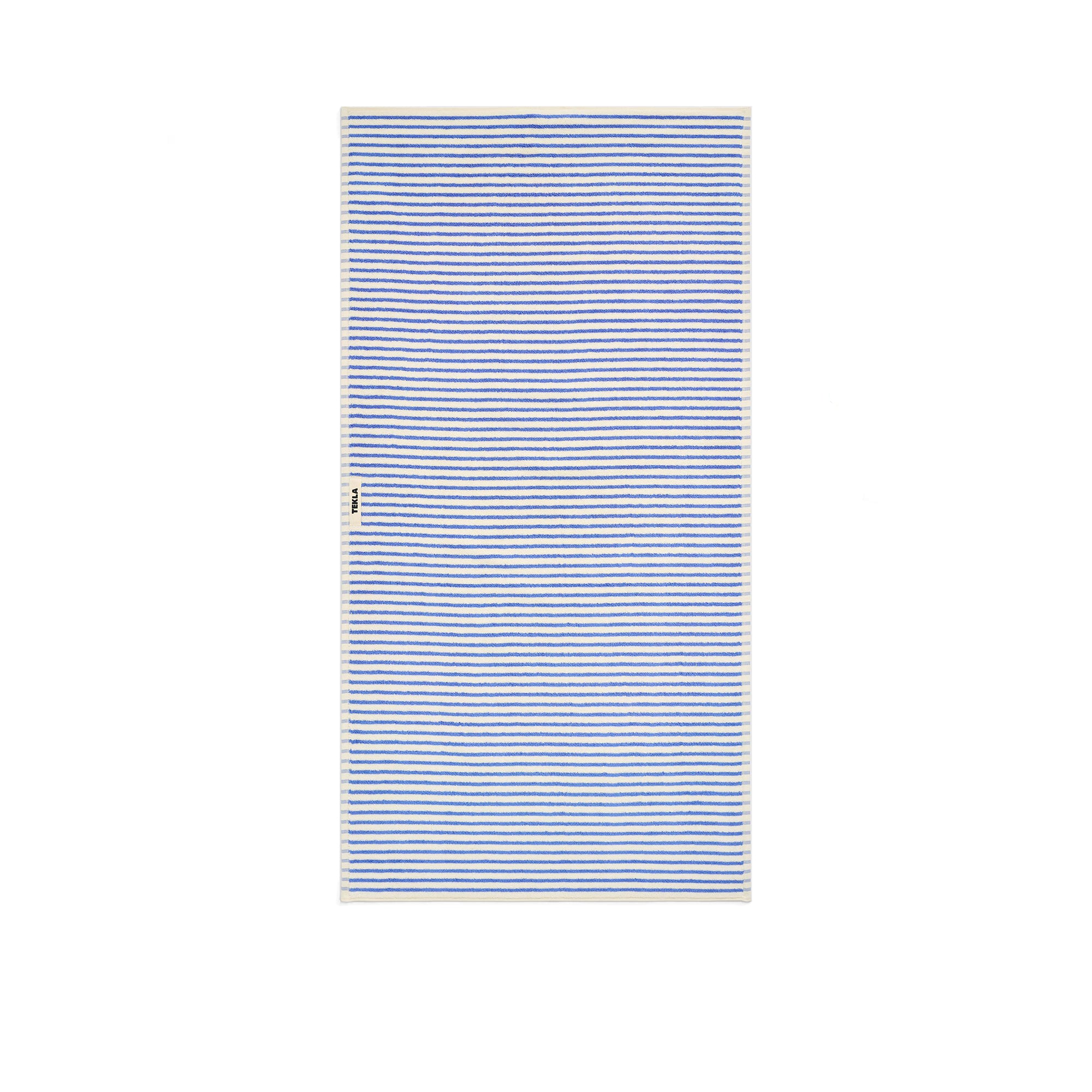 Coastal Blue Striped Terry Towel