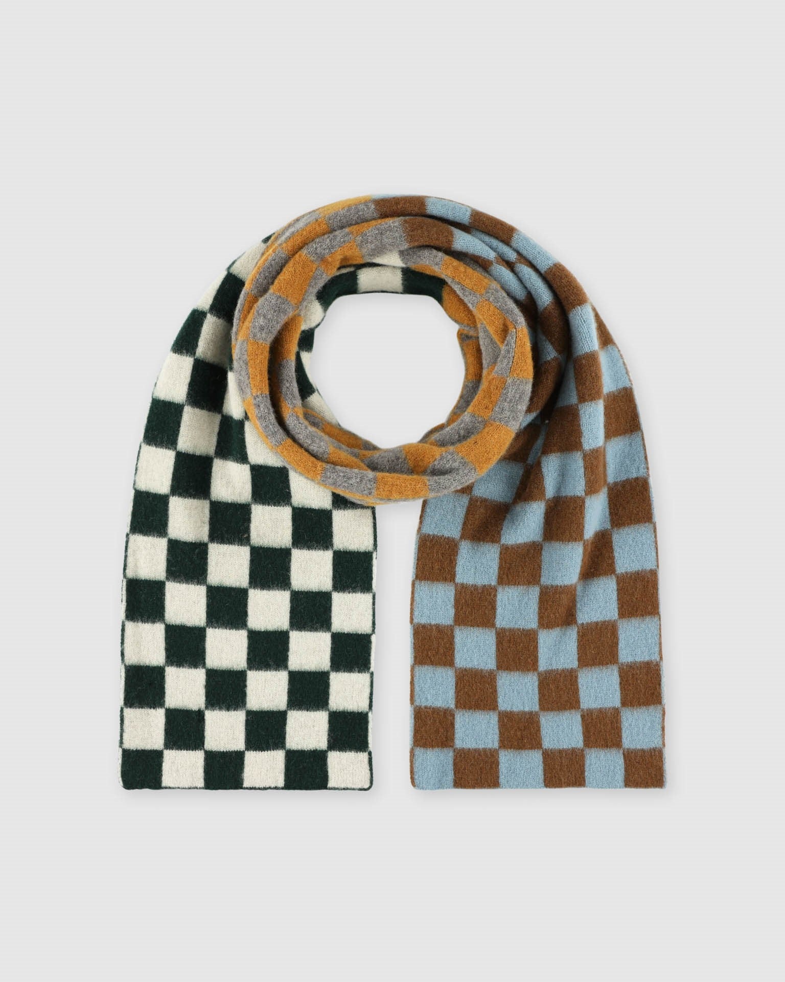 Cosmic Checkerboard Scarf, Dreamy