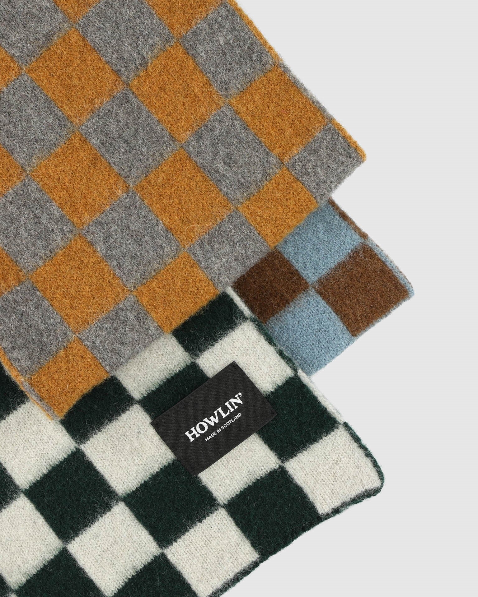 Cosmic Checkerboard Scarf, Dreamy