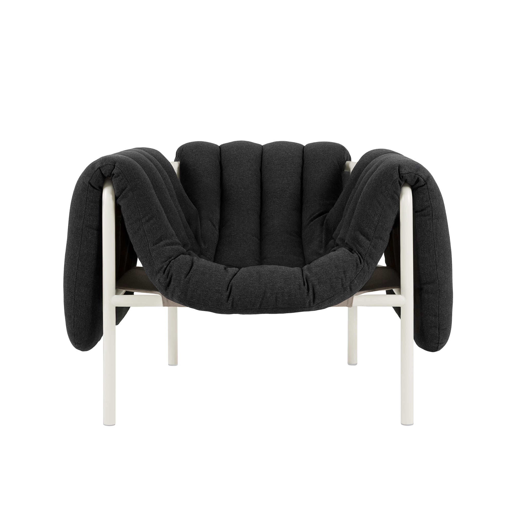 Puffy Lounge Chair, Cream