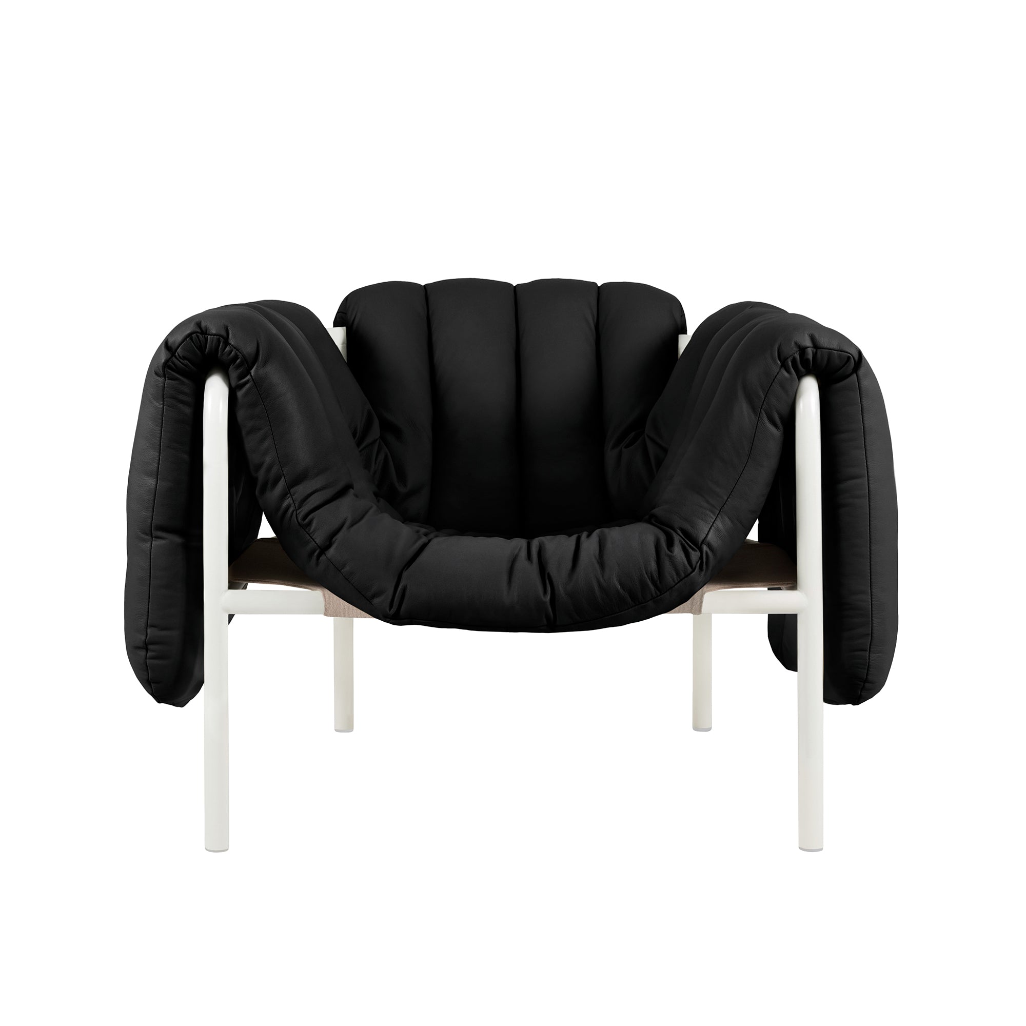 Puffy Lounge Chair, Cream