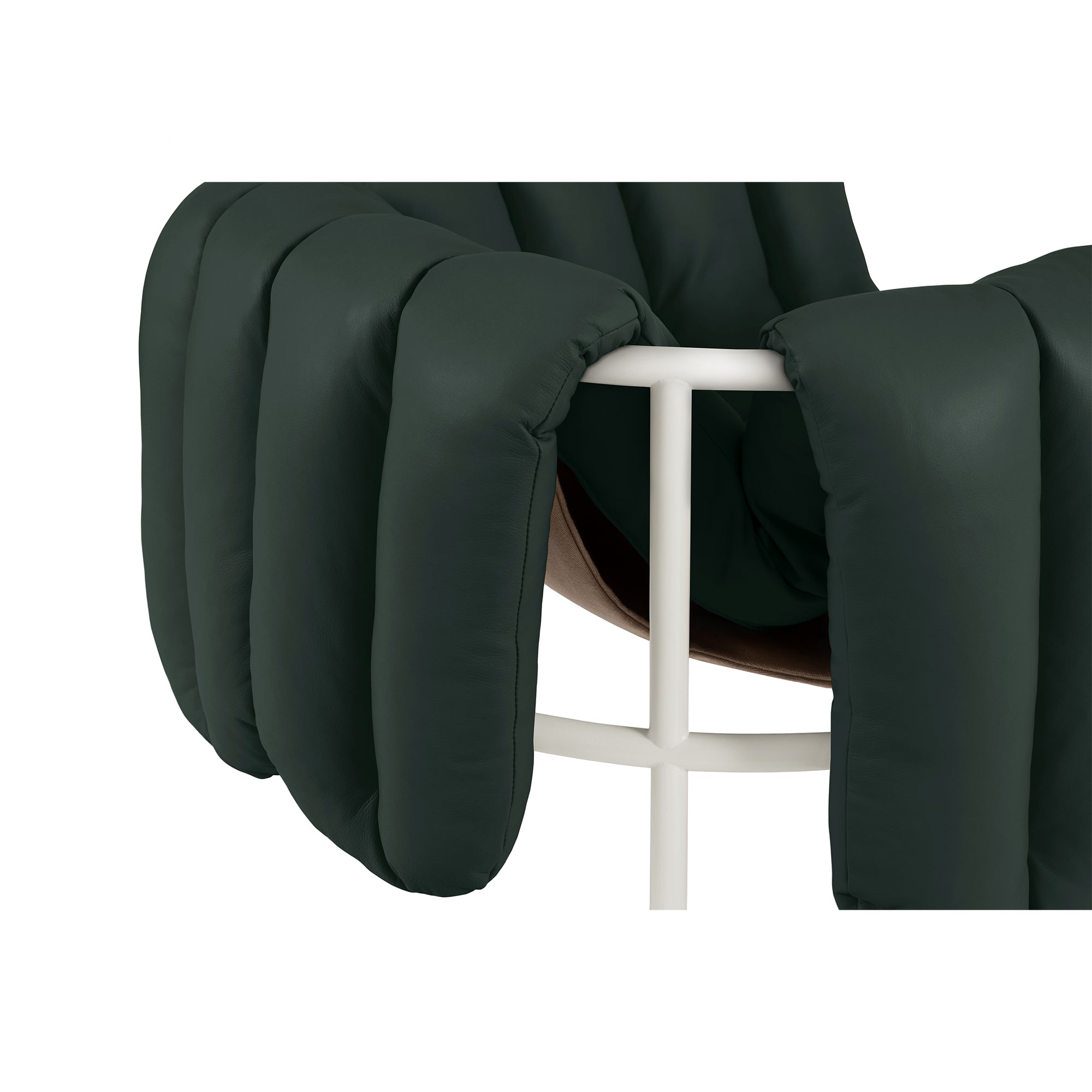 Puffy Lounge Chair, Cream
