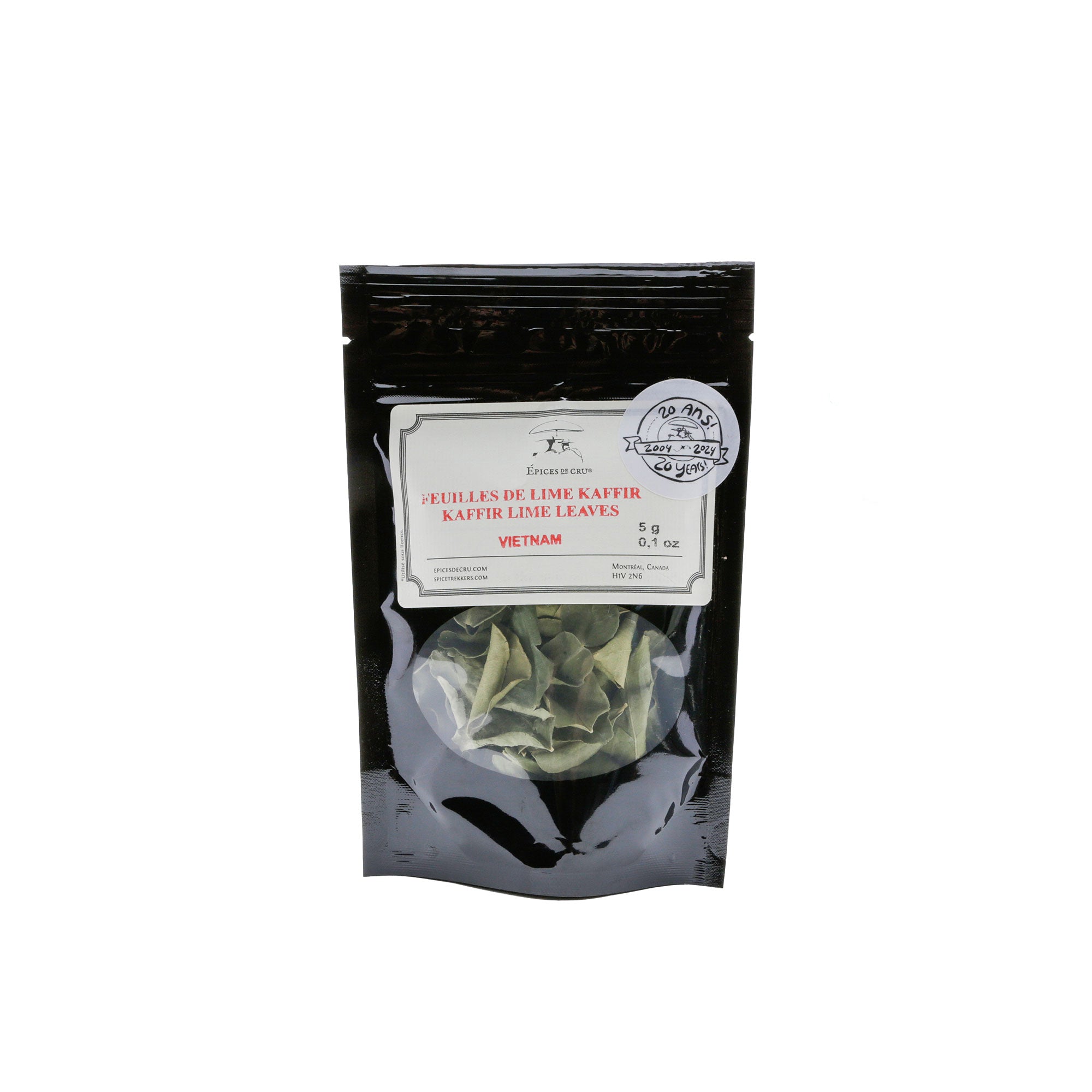 Kaffir Lime Leaves, 5g