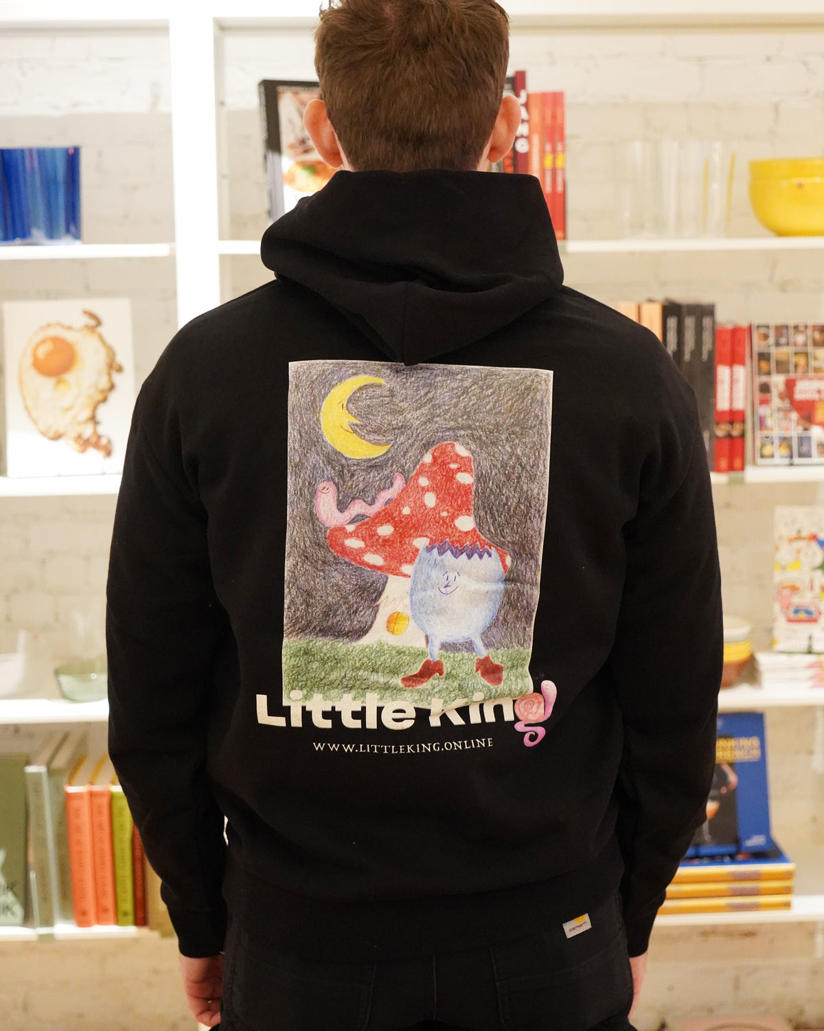 Sakari x Little King Hooded Sweatshirt