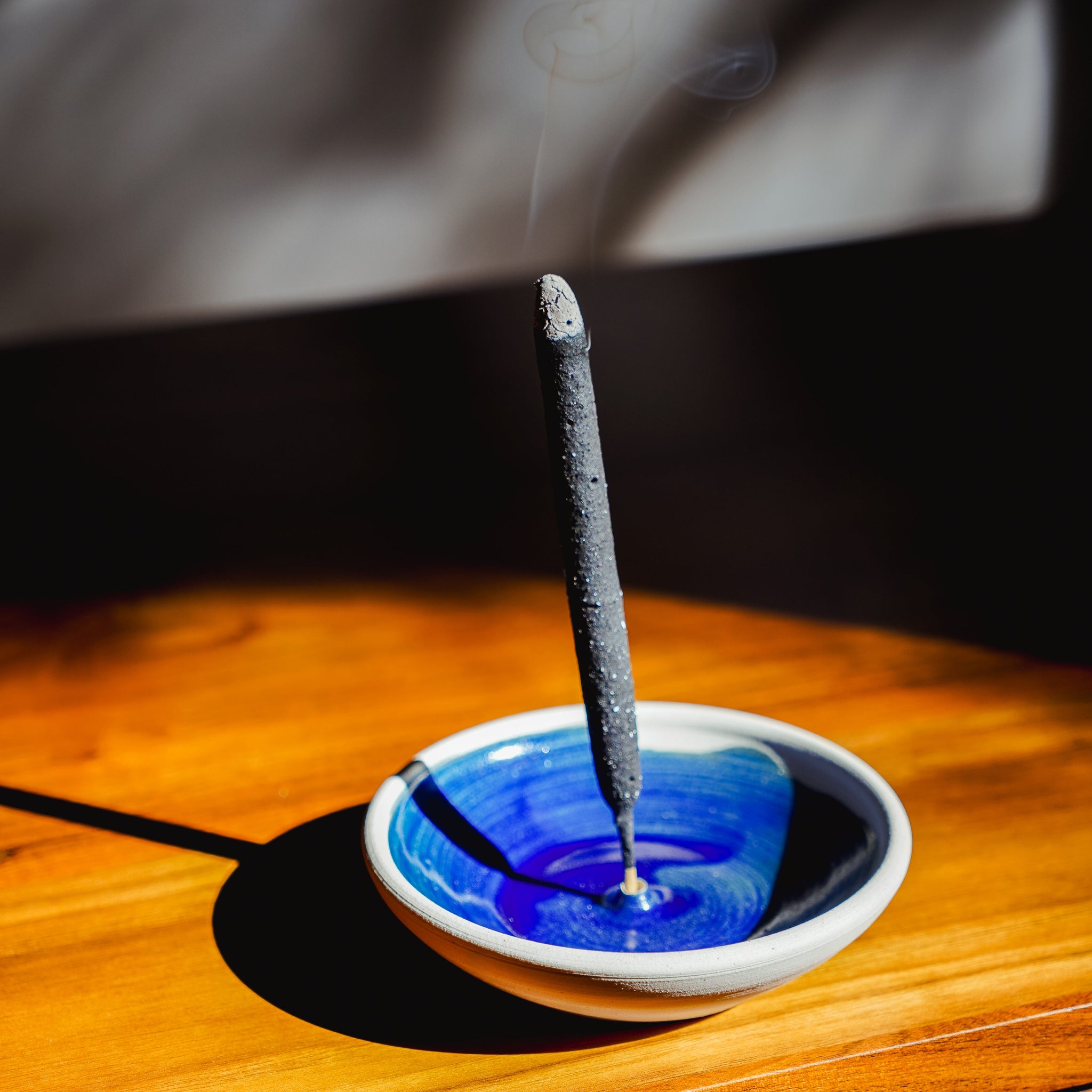 Shino Wood-fired Ceramic Incense Holder