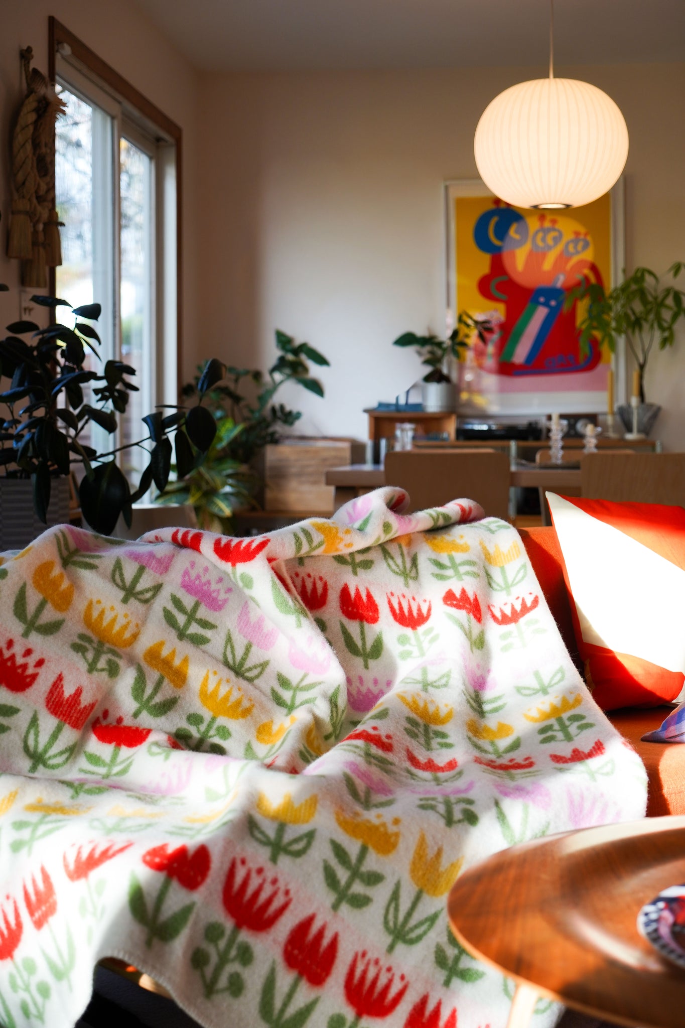 Wool Blanket, Tulip