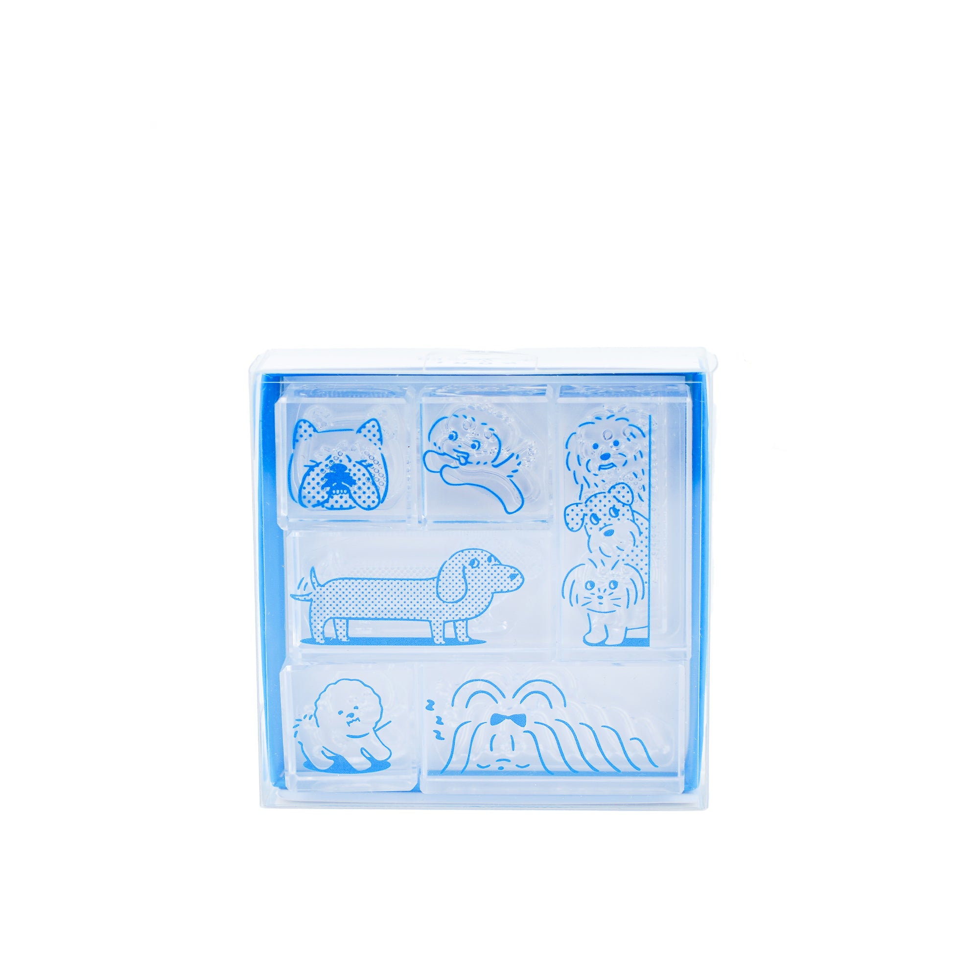 Kori Jirushi Crystal Clarity Stamps, 6 Set Box