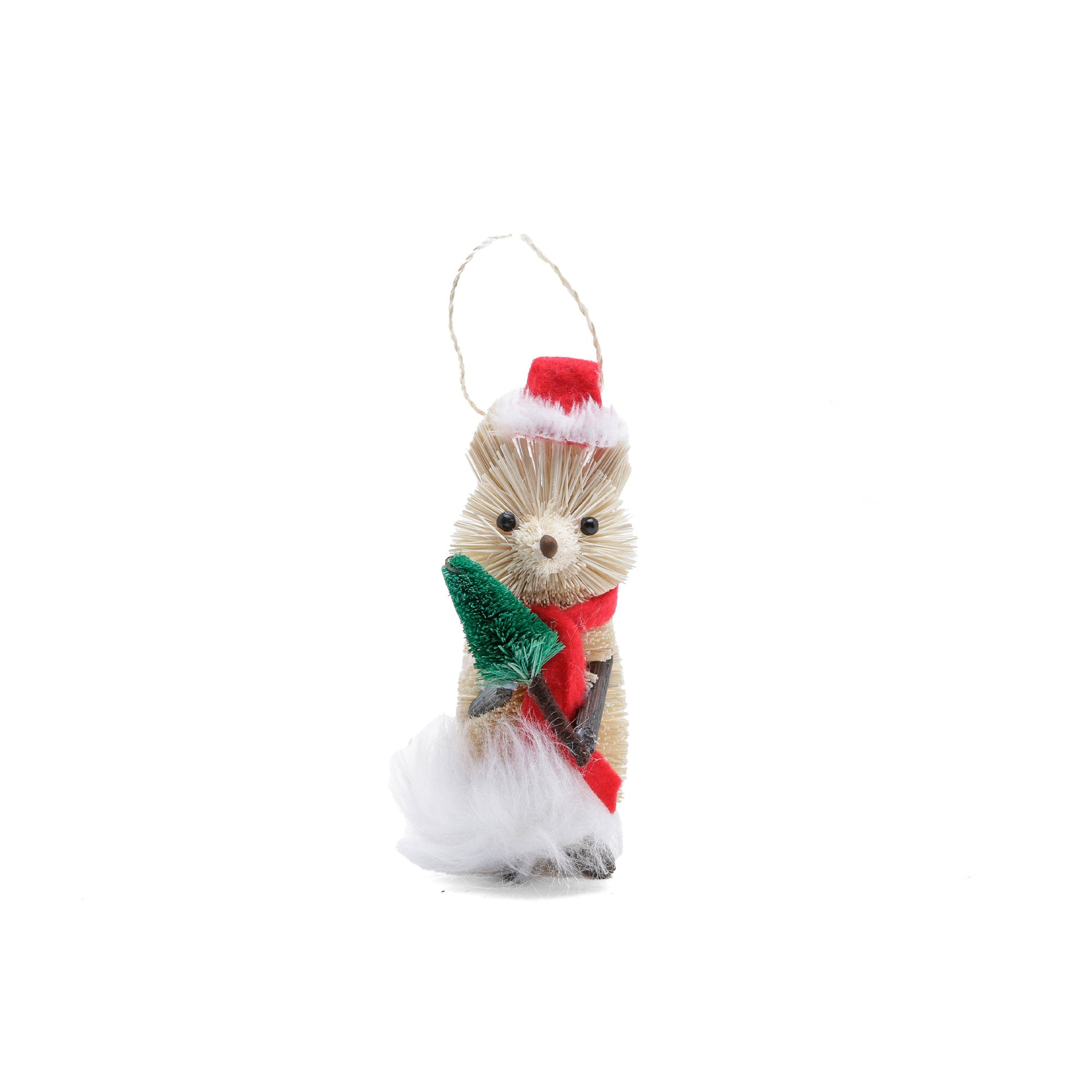 Fox with a Tree Ornament