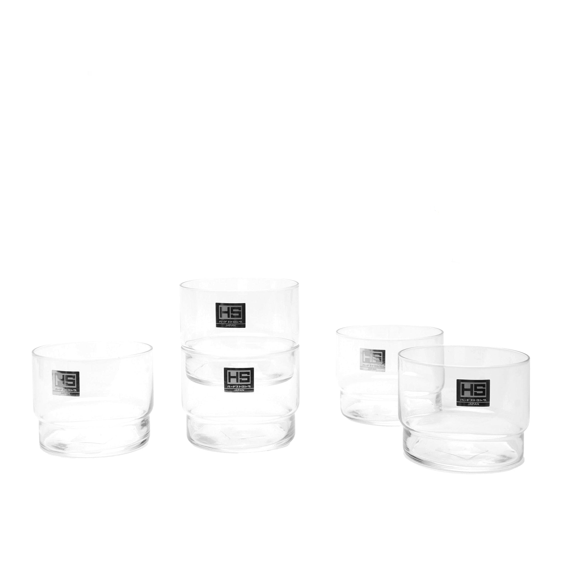 HS Stackable Glass Tumblers