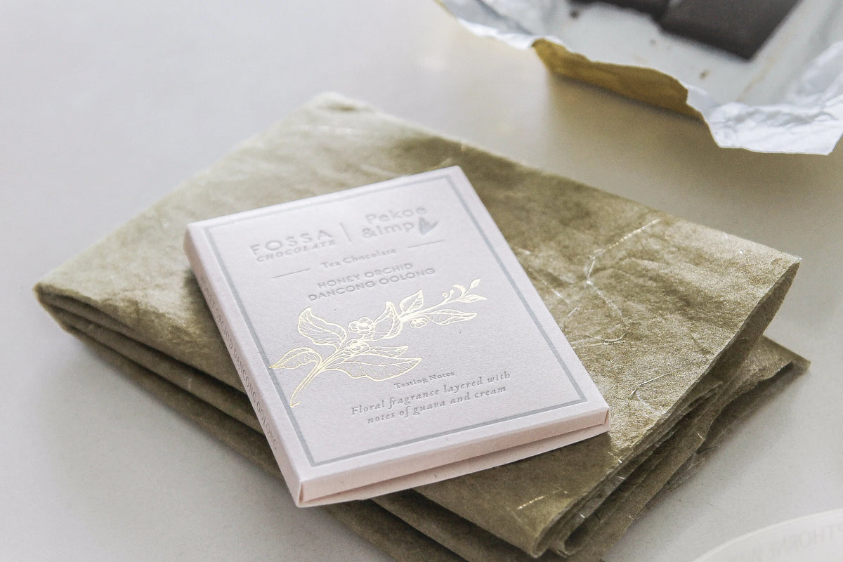 Honey Orchid Dancong Oolong Tea Chocolate, 50 g.
