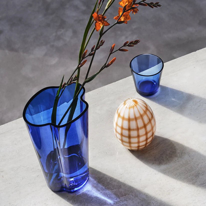 Aalto Vase, Ultramarine Blue, 8.5"